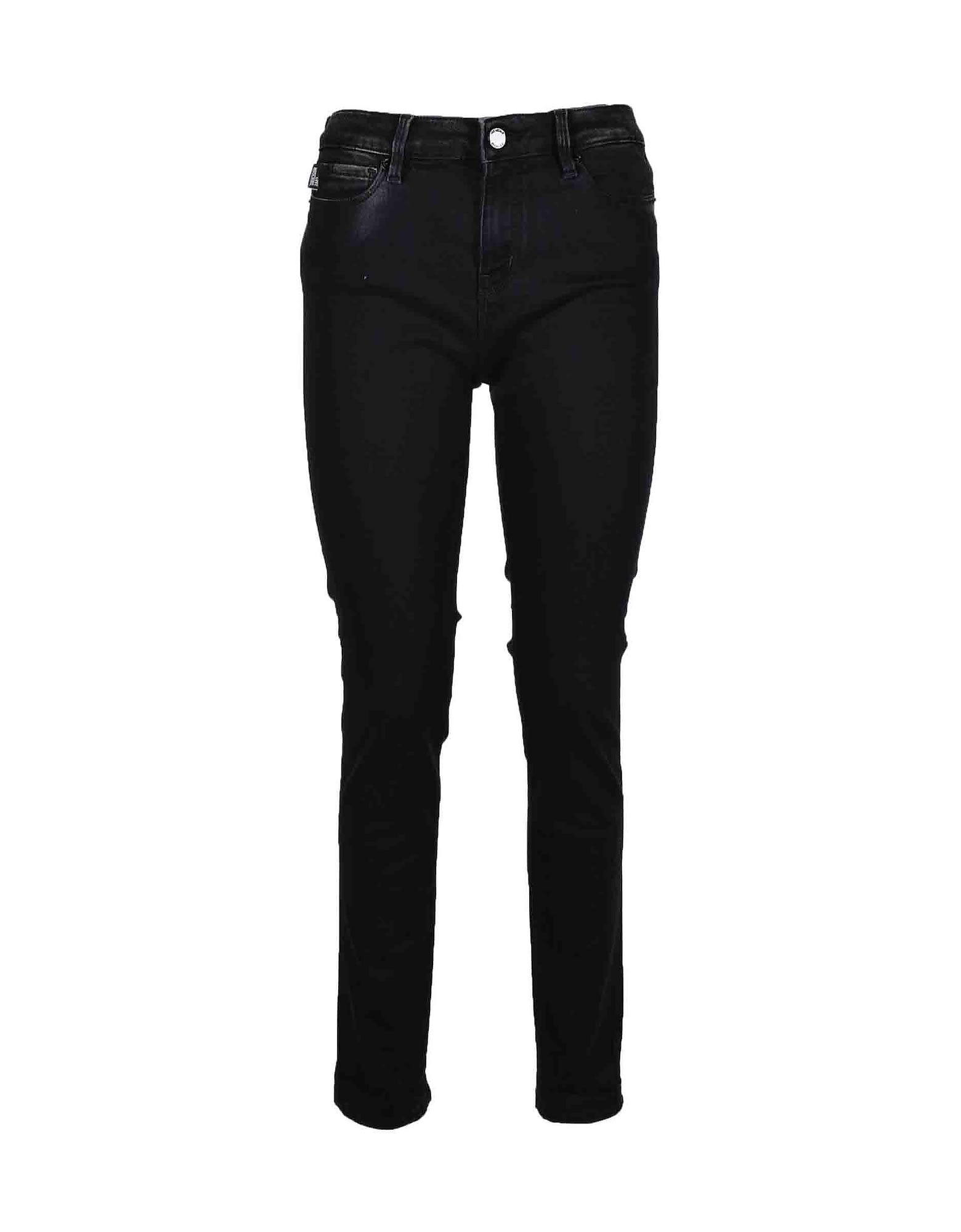 Love Moschino Womens Black Jeans