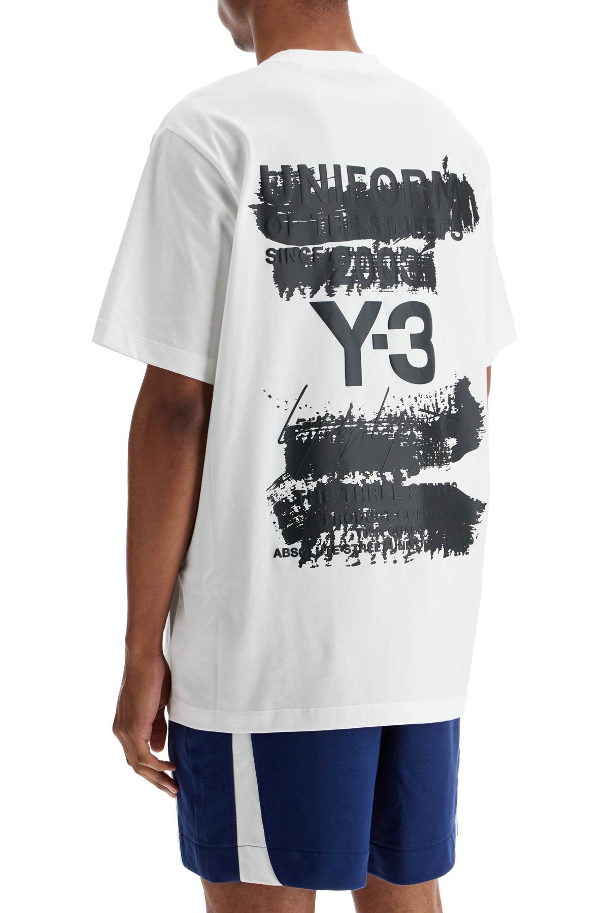 Y-3 T-shirt Regular In White