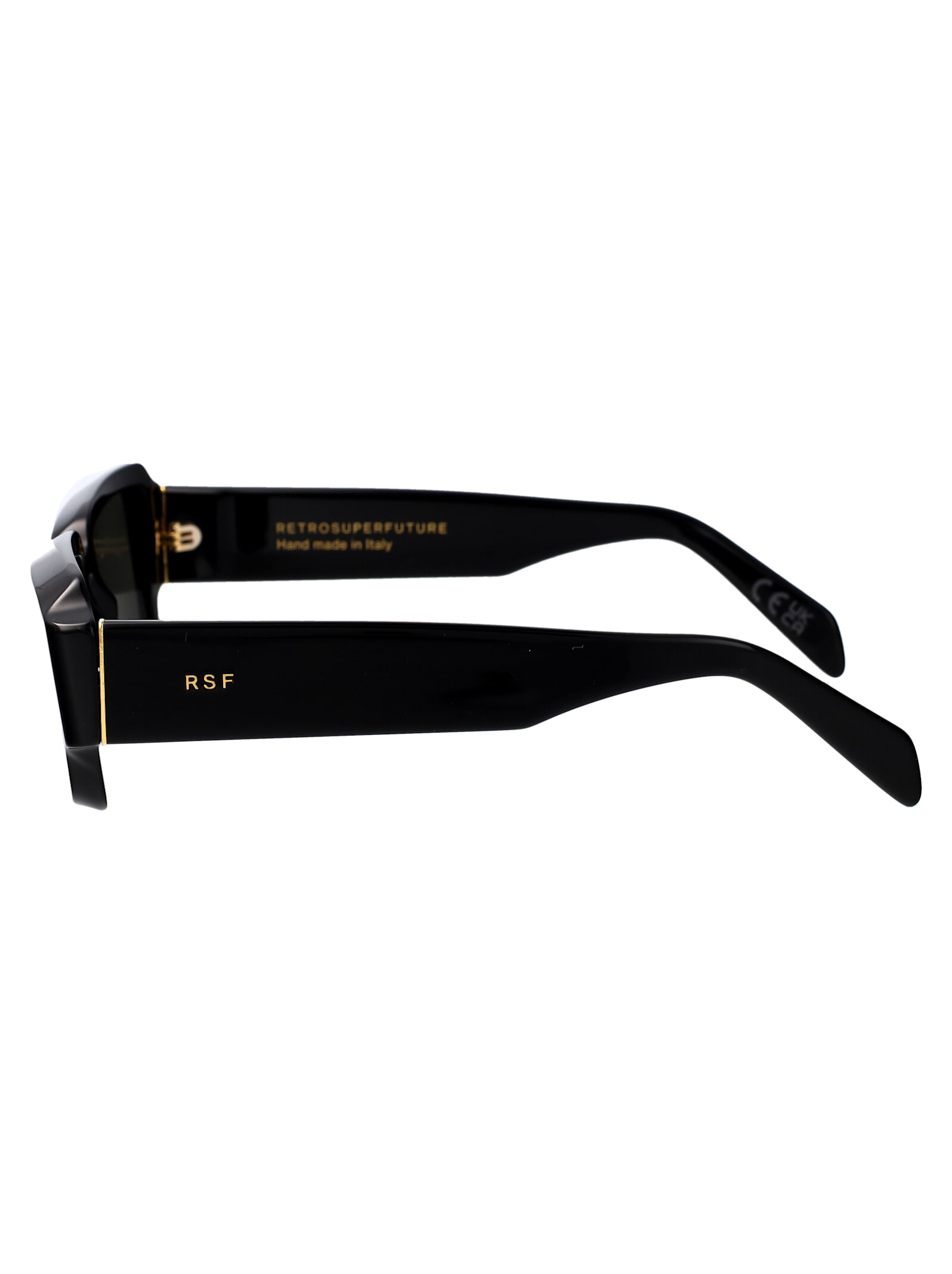 Retrosuperfuture Astro Sunglasses In 0blk Black