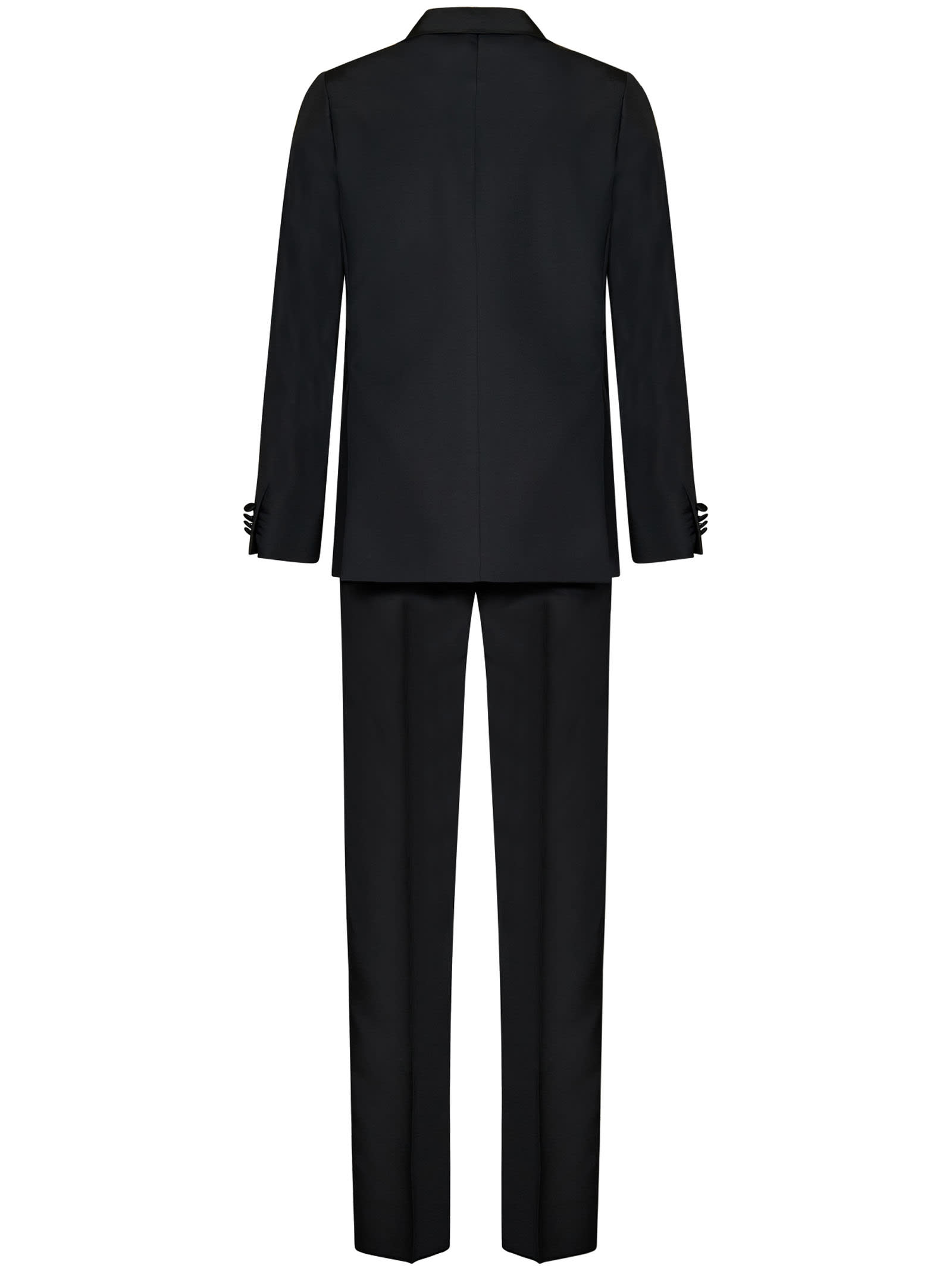 Shop Lardini Suit In Black