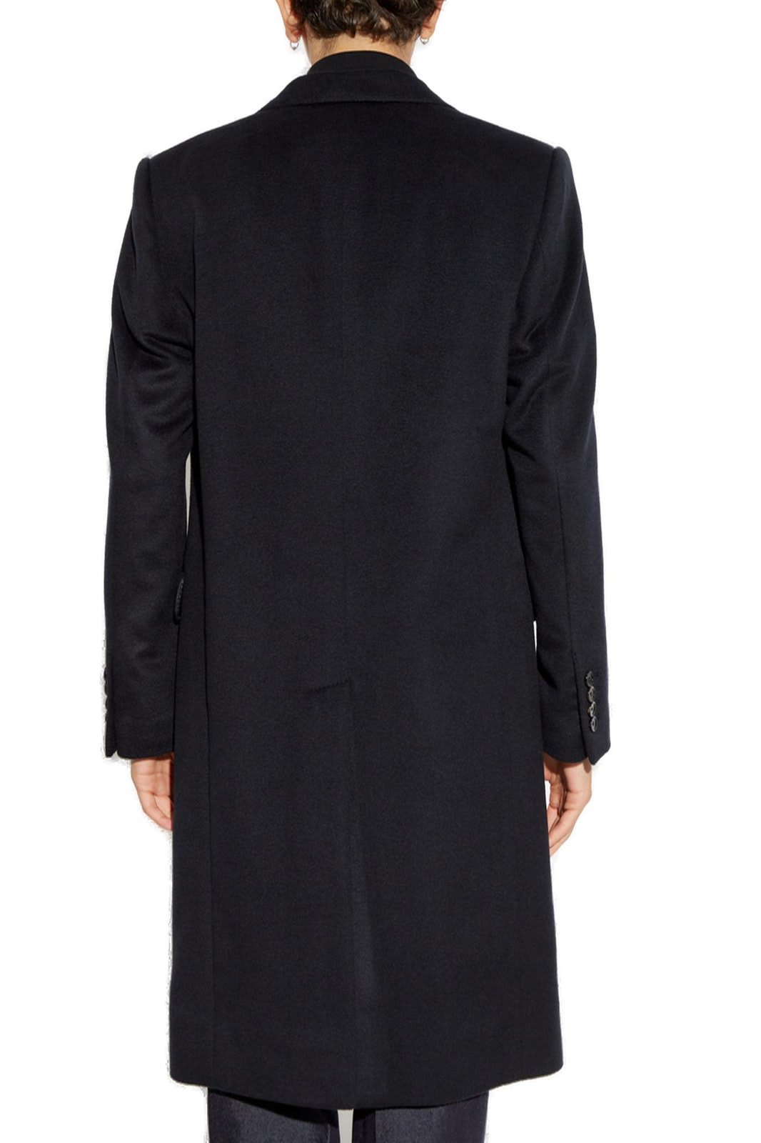 Shop Dolce & Gabbana Single-breasted Coat In Black