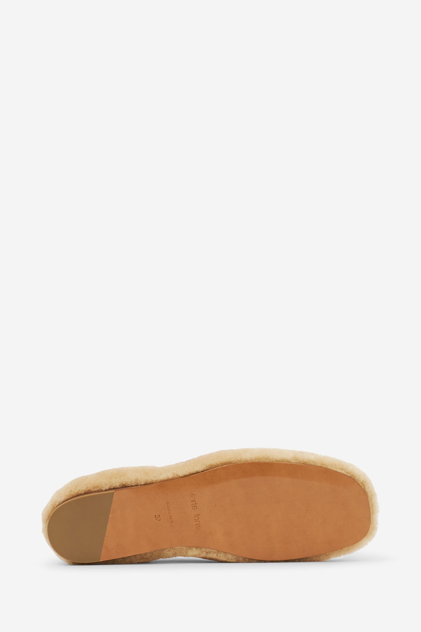 Forte Forte Ballet Flats In White