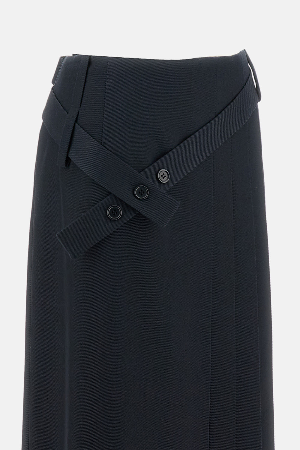 Sibel Saral Kilt Skirt In Blue