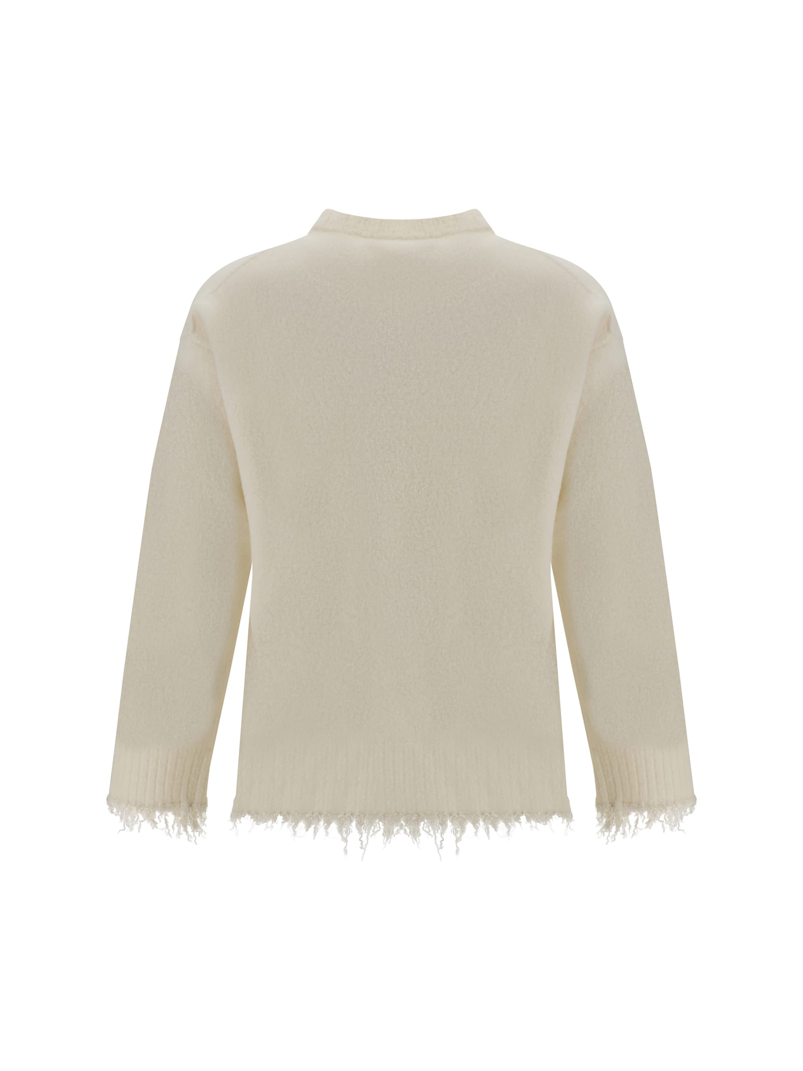 Shop Jil Sander Sweater In Coconut