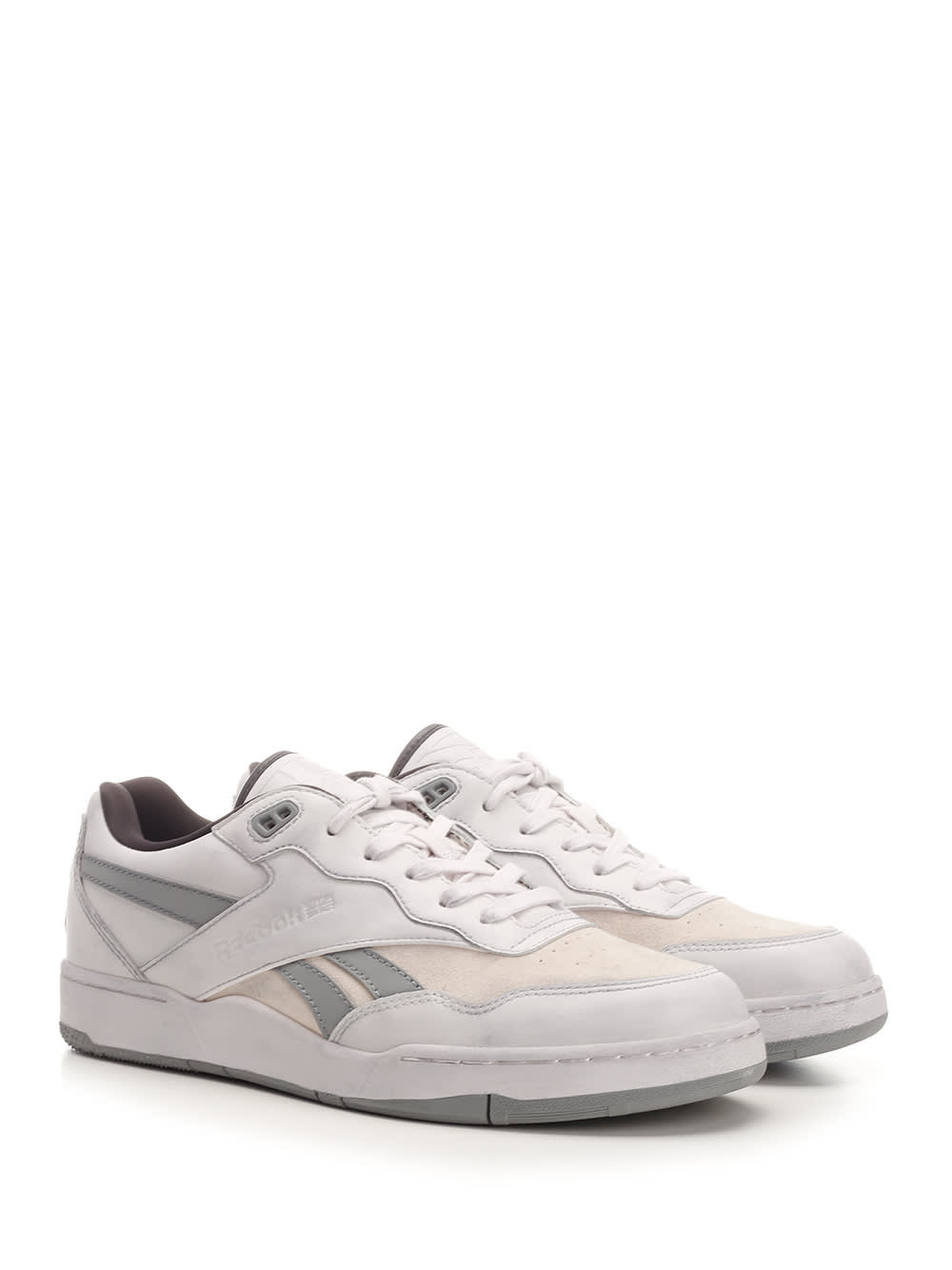 Shop Reebok Bb4000 Sneakers In Grey
