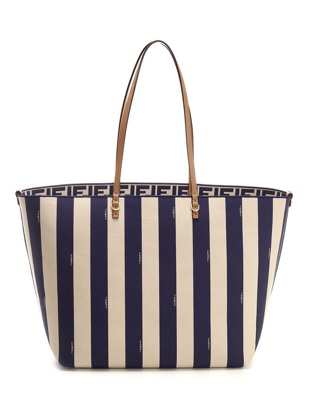 Shop Fendi Roll Large Tote Bag In Multicolor