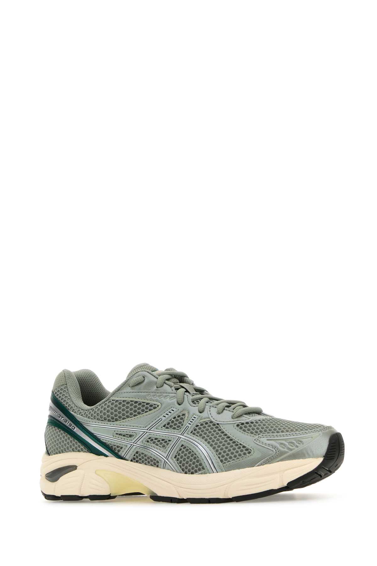 Shop Asics Multicolor Mesh And Synthetic Leather Gt-2160 Sneakers In Sealgreyjewelgreen