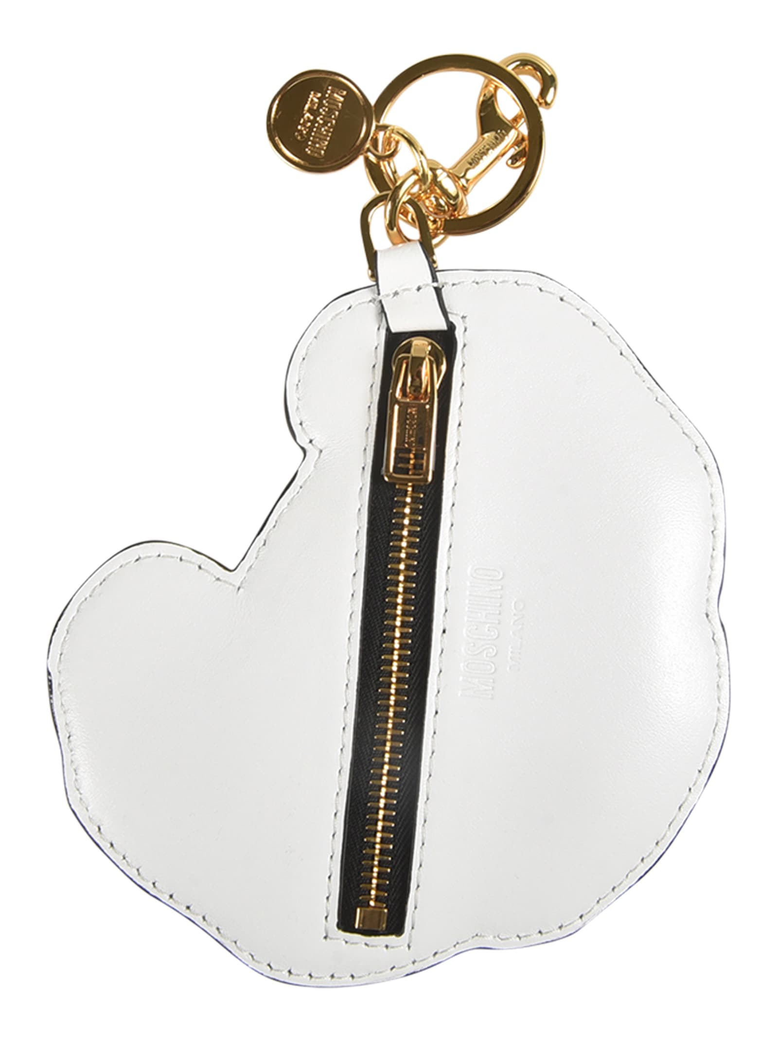 Moschino Brioches Keyring In 10c