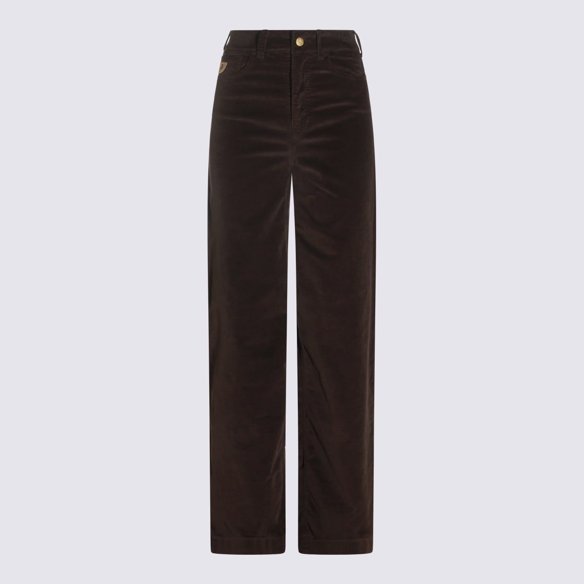 Lois Brown Cotton Jeans In Brown