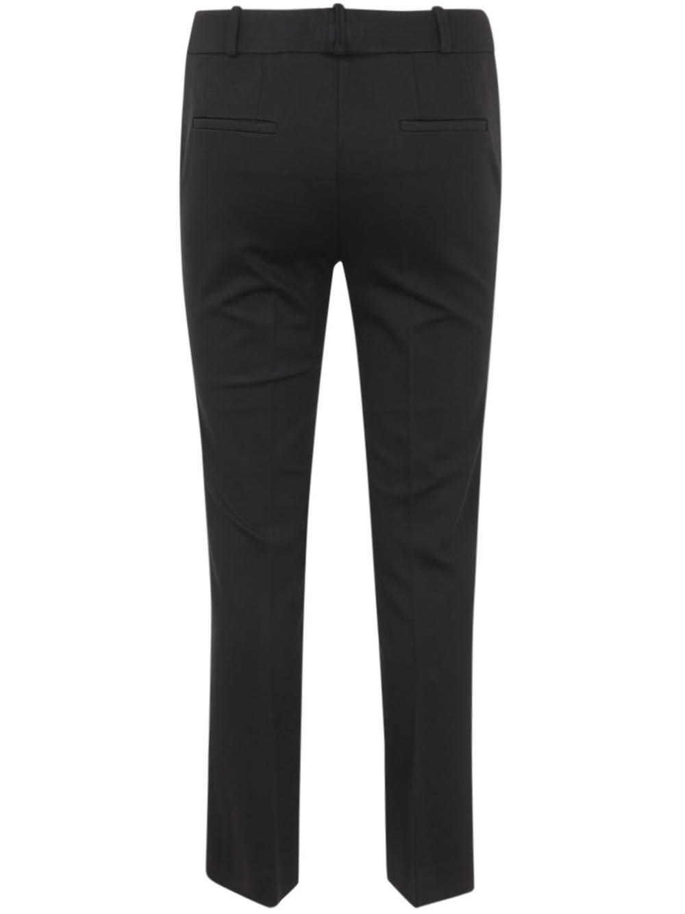Shop Kiltie Floretta Flared Trousers In Black