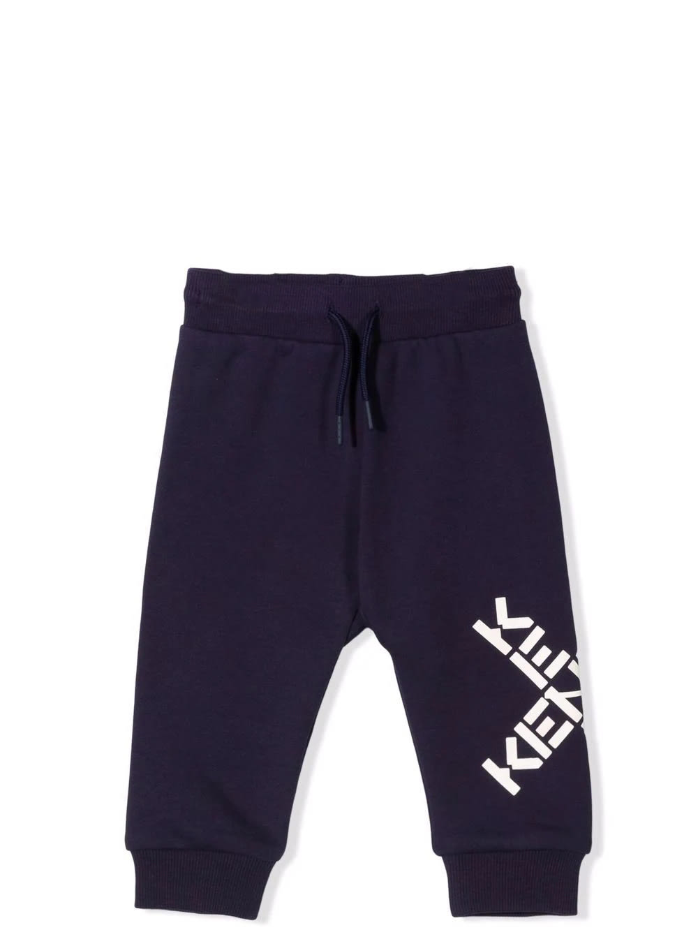Kenzo Kids Sports Trousers With Print