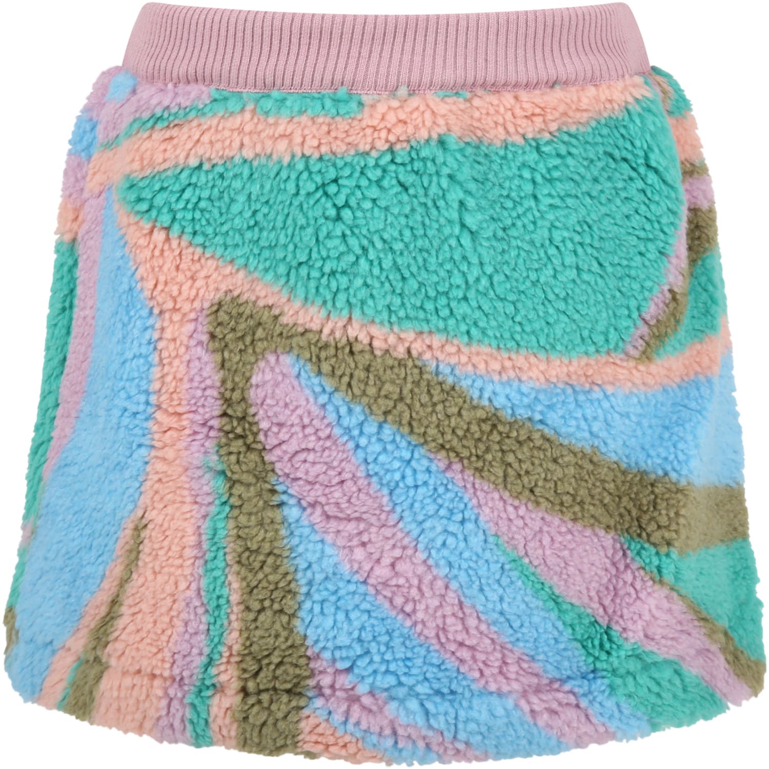 Emilio Pucci Multicolor Skirt For Girl With Iconic Print