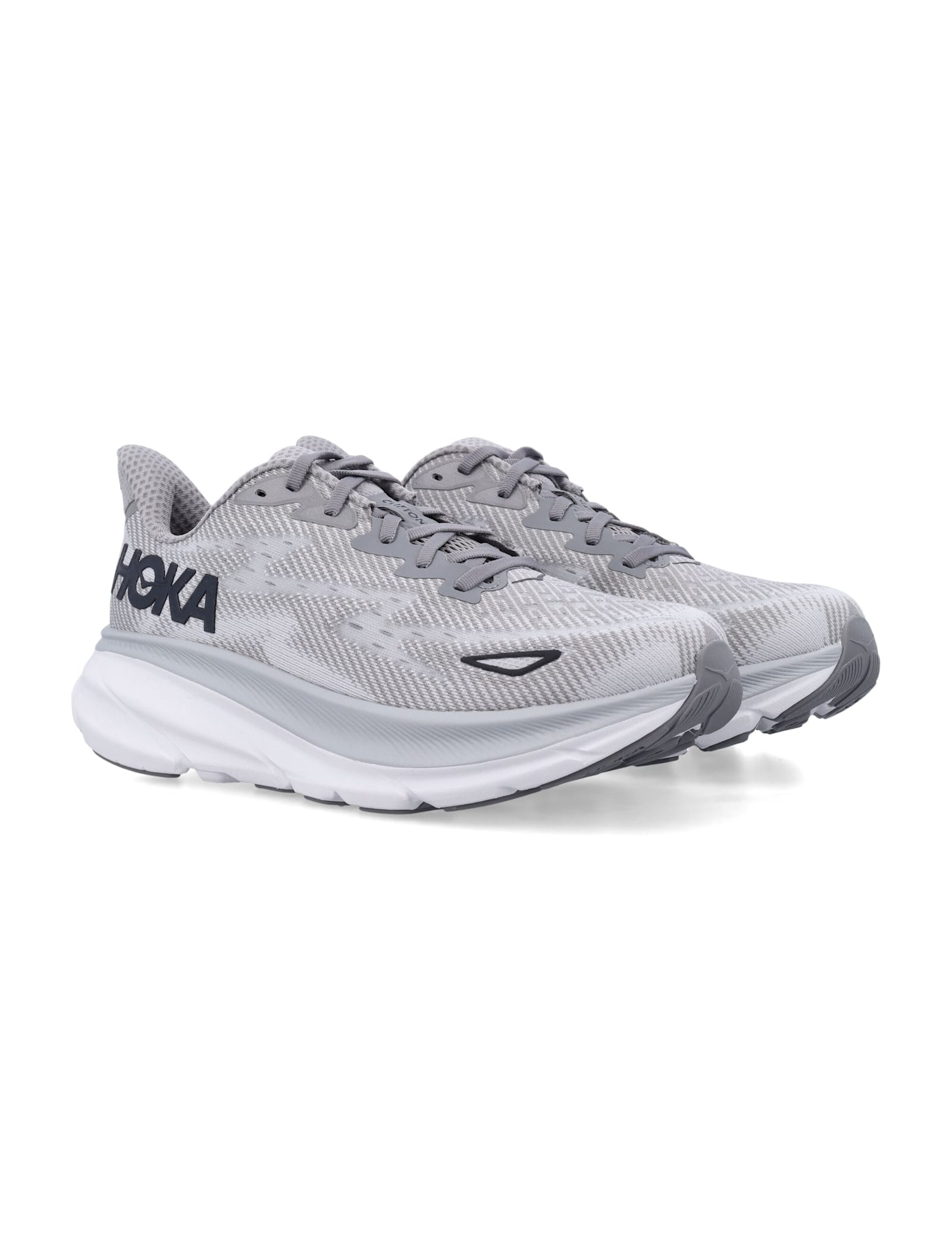Hoka Clifton 9 In Harbor Mist / Black