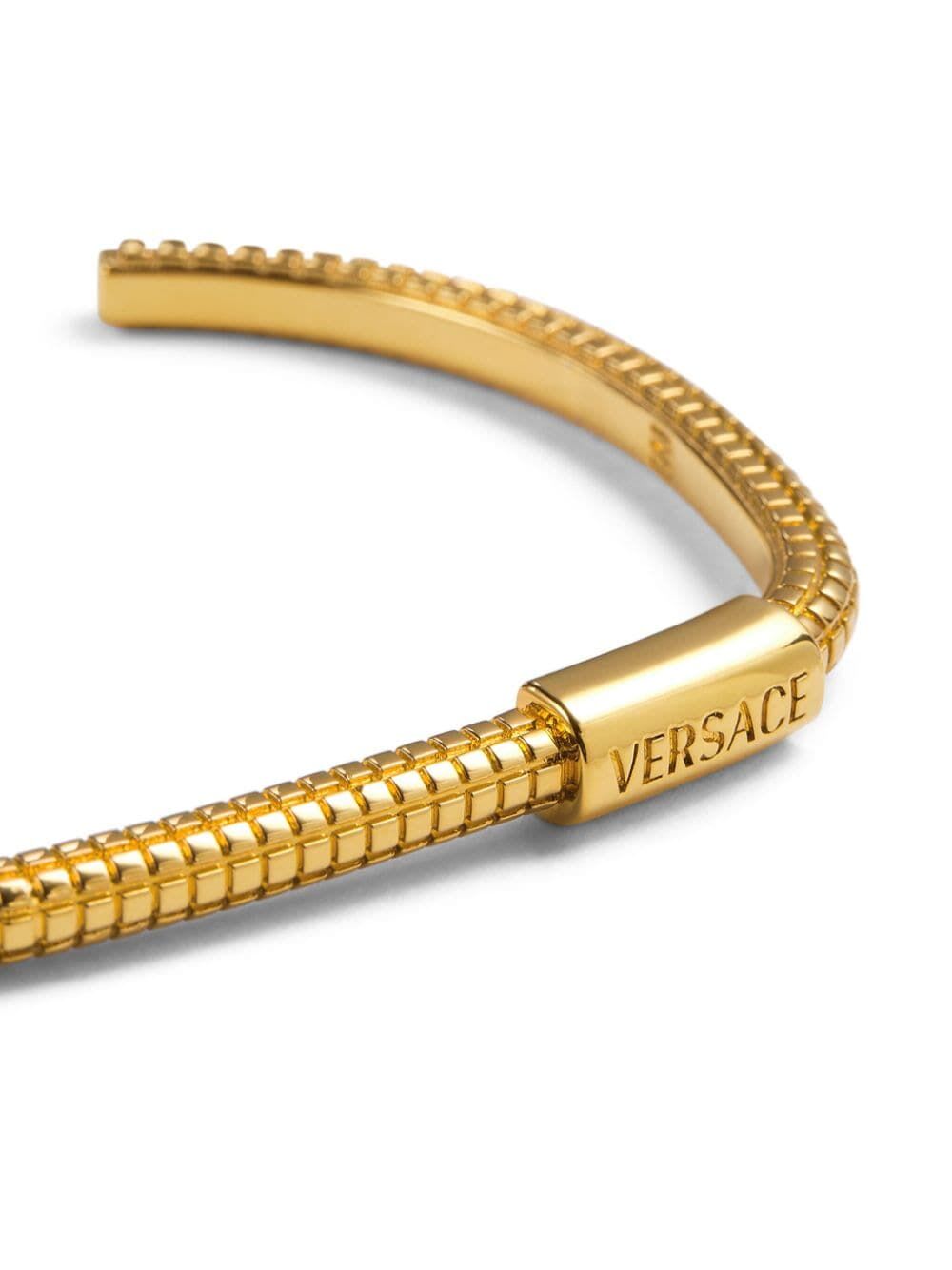 Shop Versace Bracelet Metal In  Gold