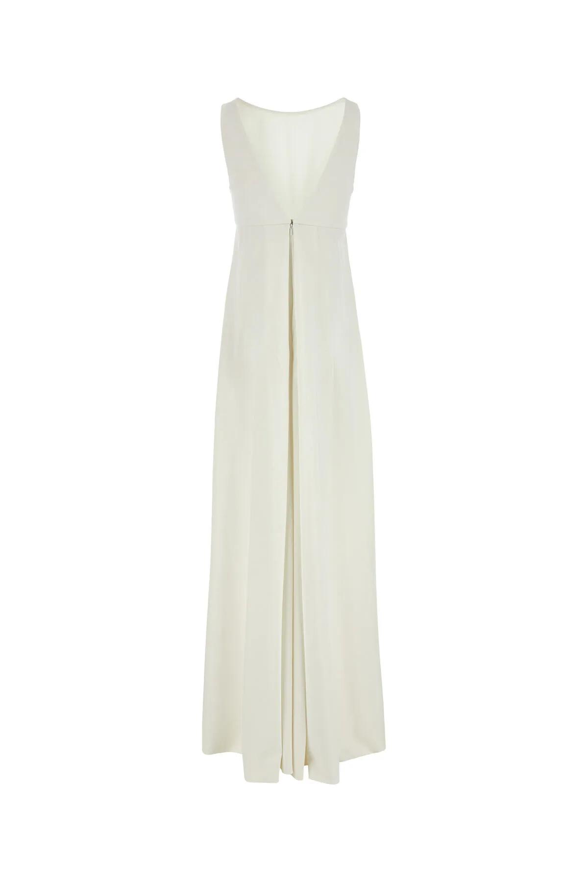 Shop Max Mara Eschilo Dress In White