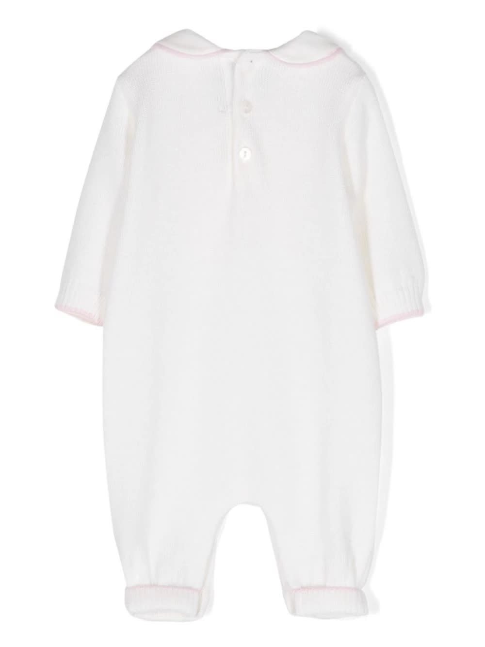 Shop Little Bear Onesie With Bow In White