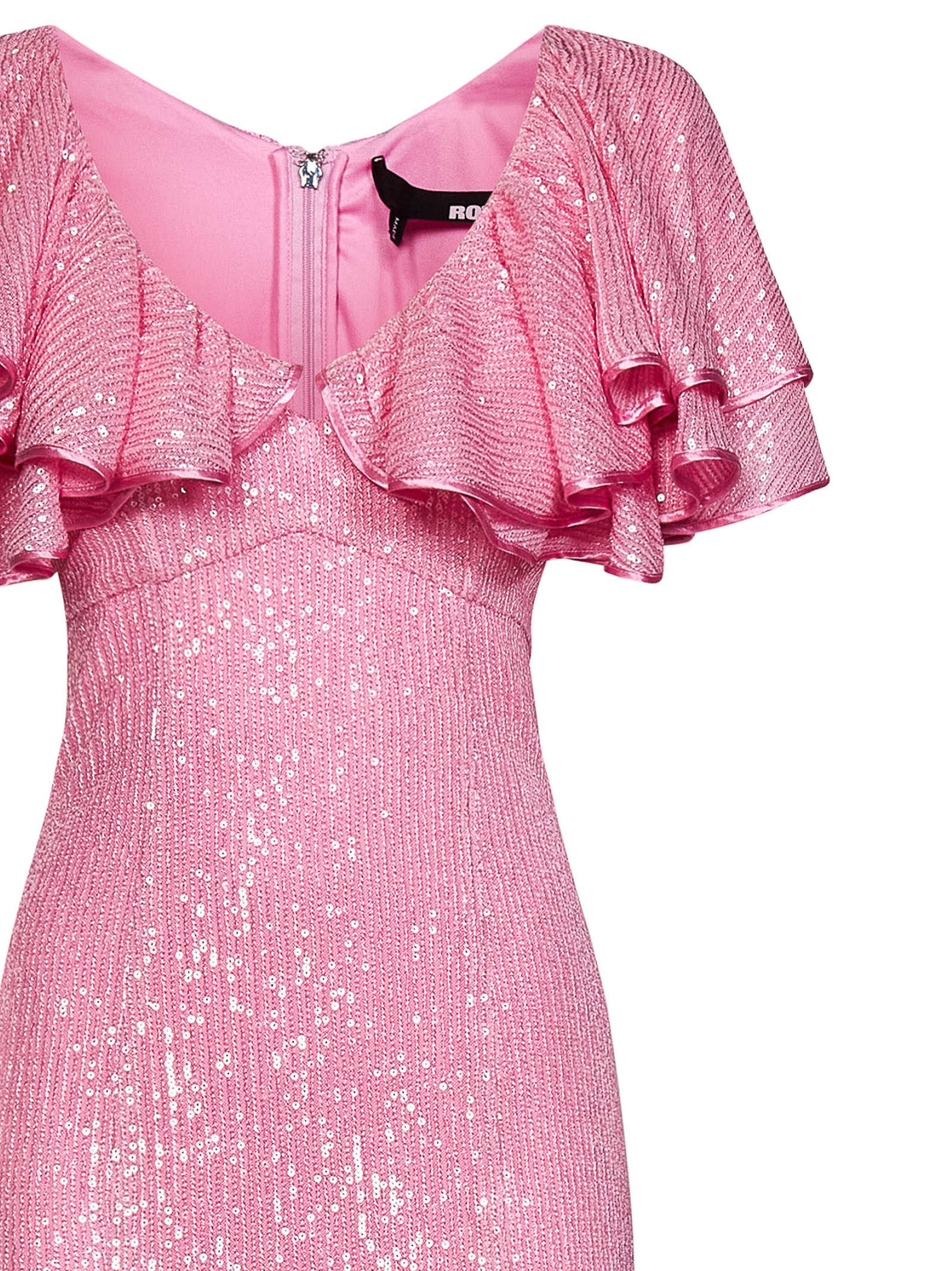 Shop Rotate Birger Christensen Mini Dress In Pink