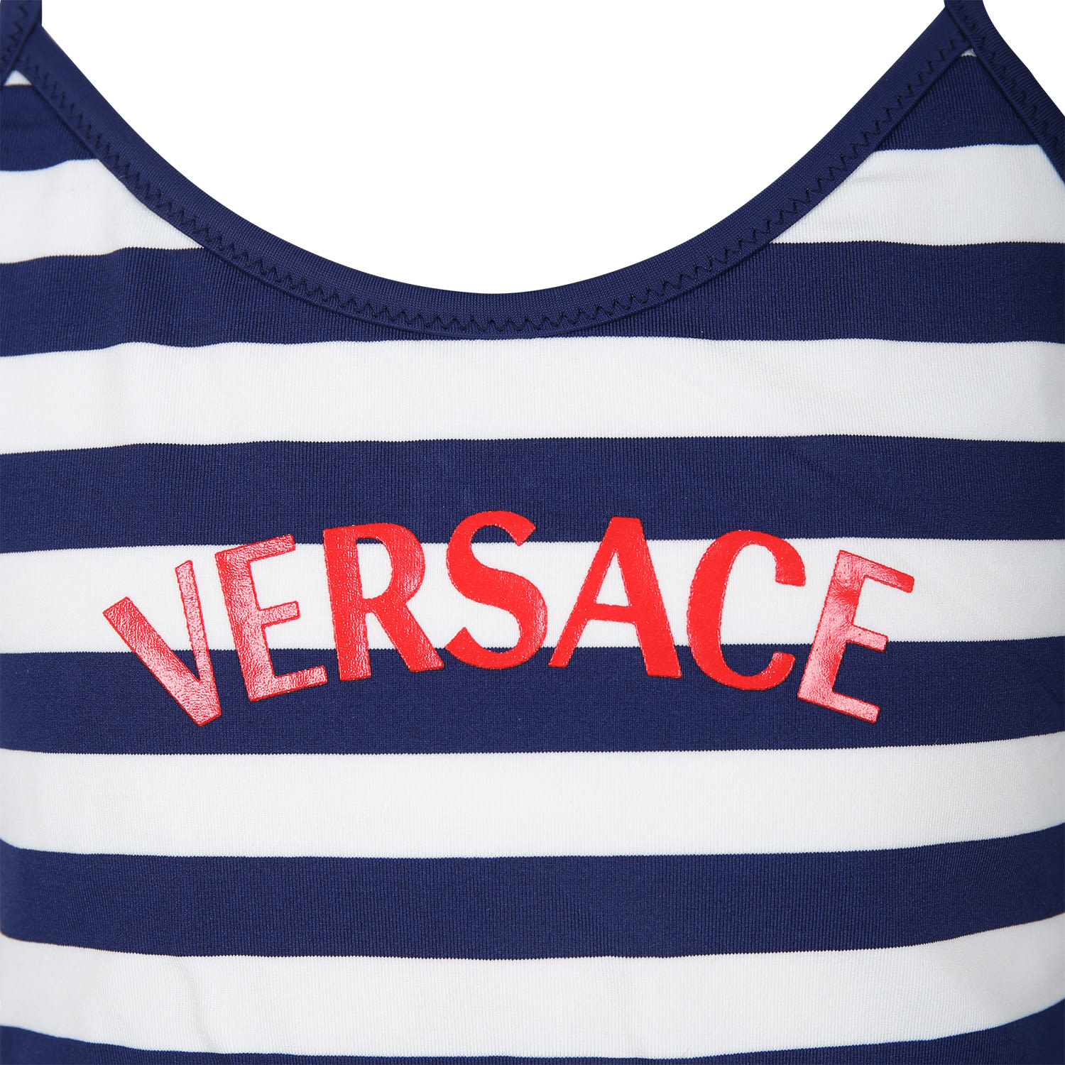 Shop Versace Multicolor Bikini For Girl With Logo