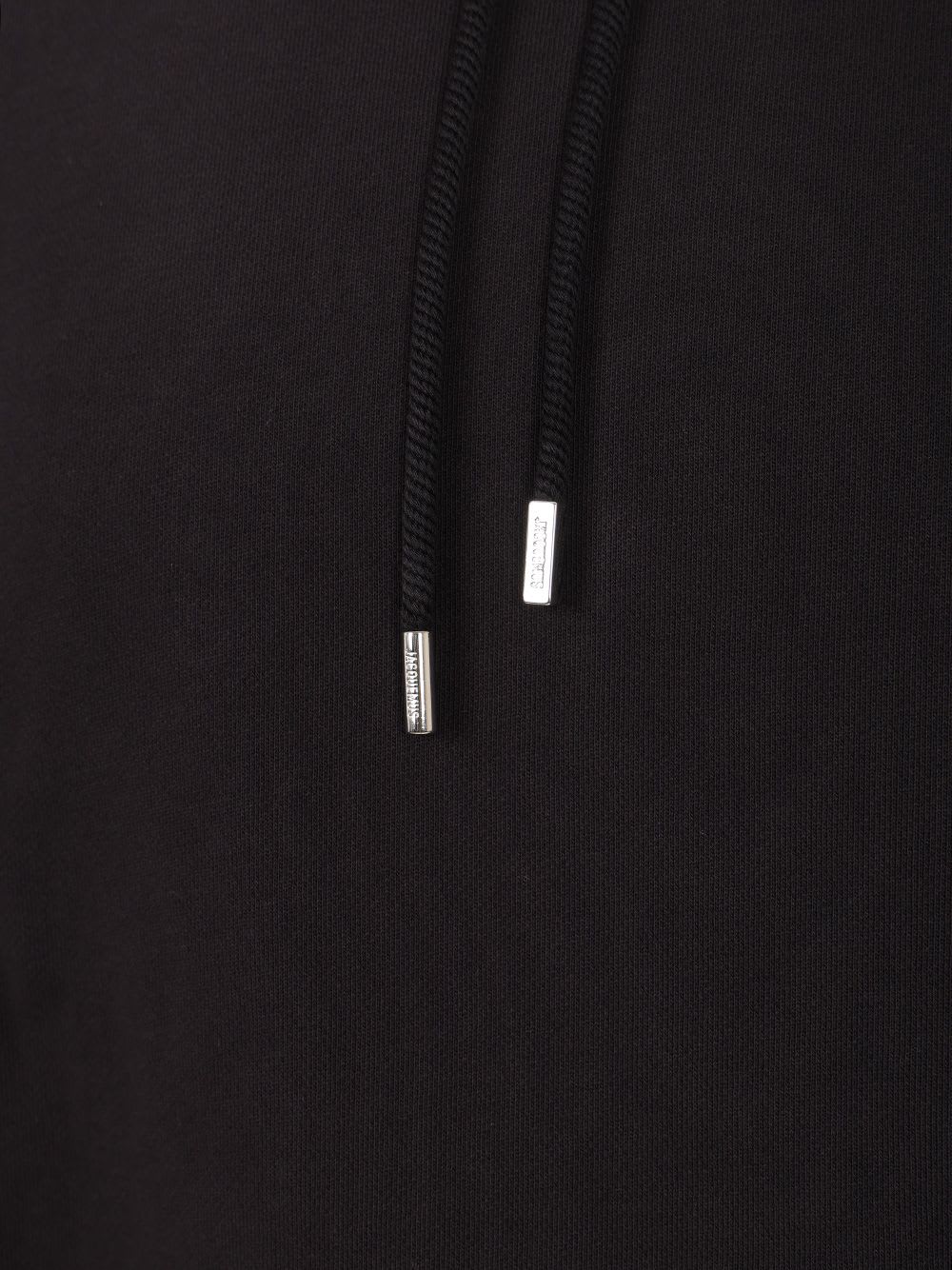 Jacquemus Cotton Sweatshirt With Logo In White