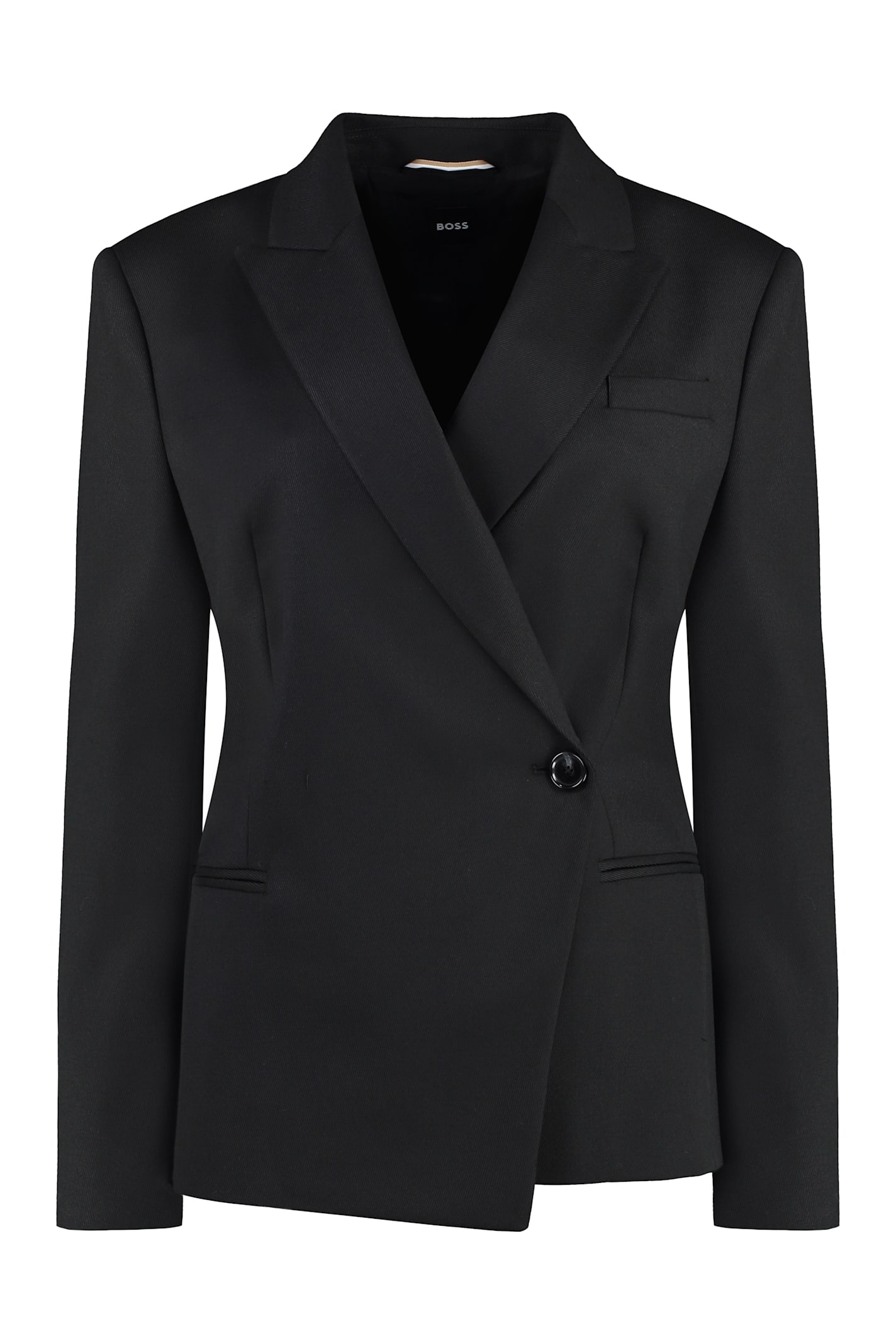 HUGO BOSS DOUBLE-BREASTED WOOL BLAZER 