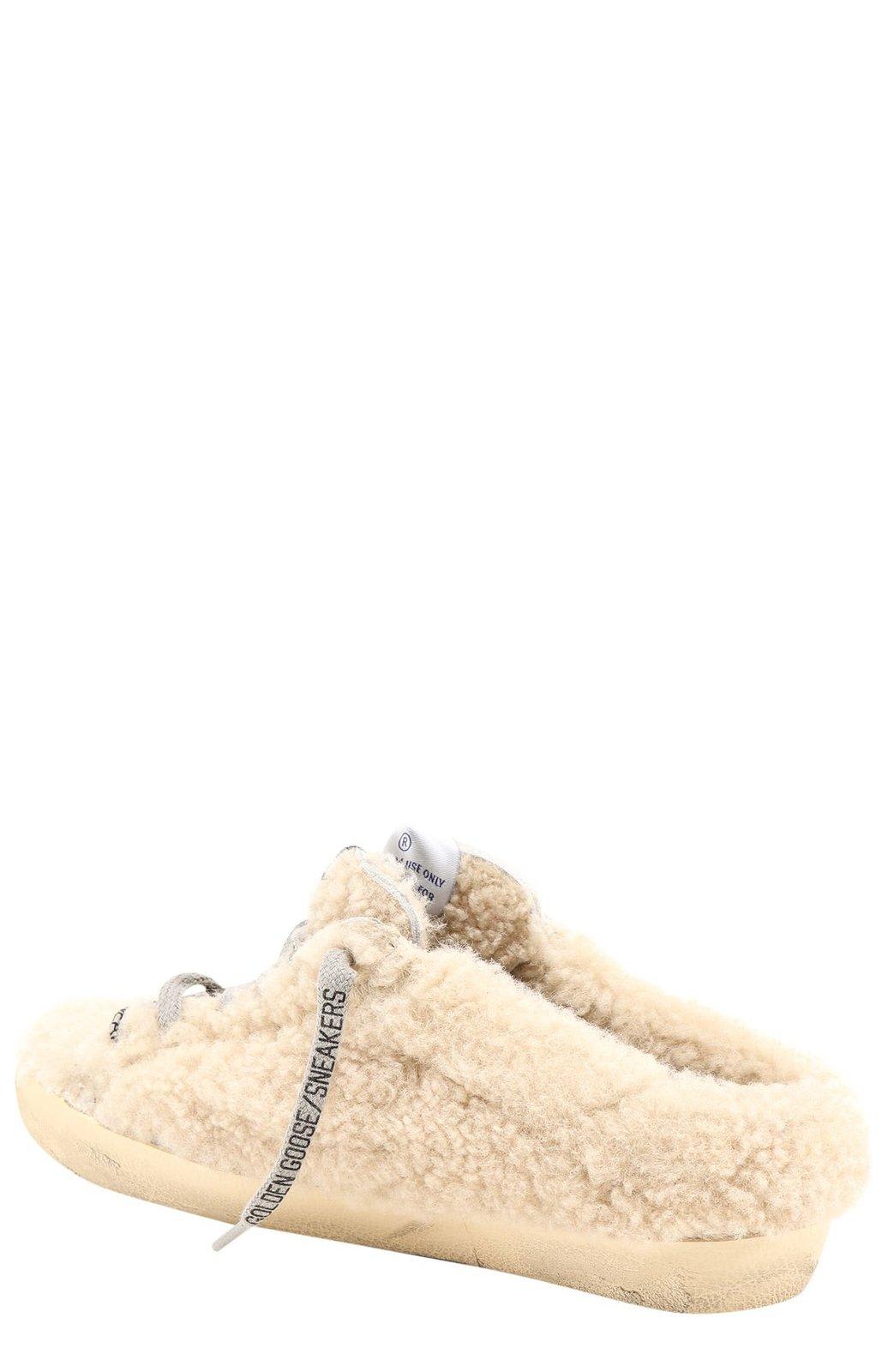 Shop Golden Goose Superstar Slip-on Sneakers In Beige