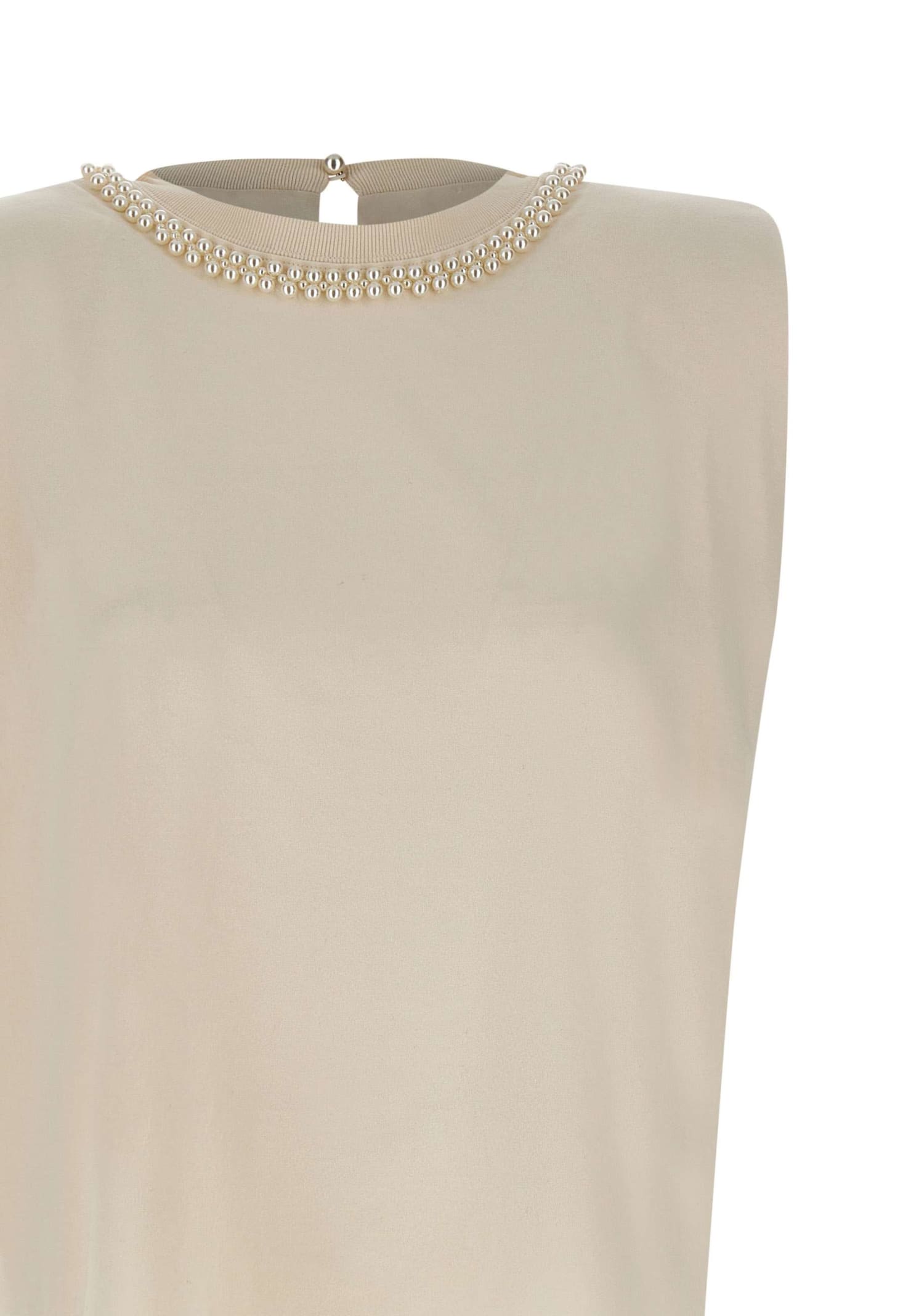 Shop Golden Goose Isabel Cotton Top In White