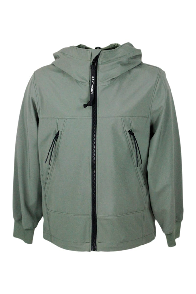 C.p. Company Kids' Jacket In Green