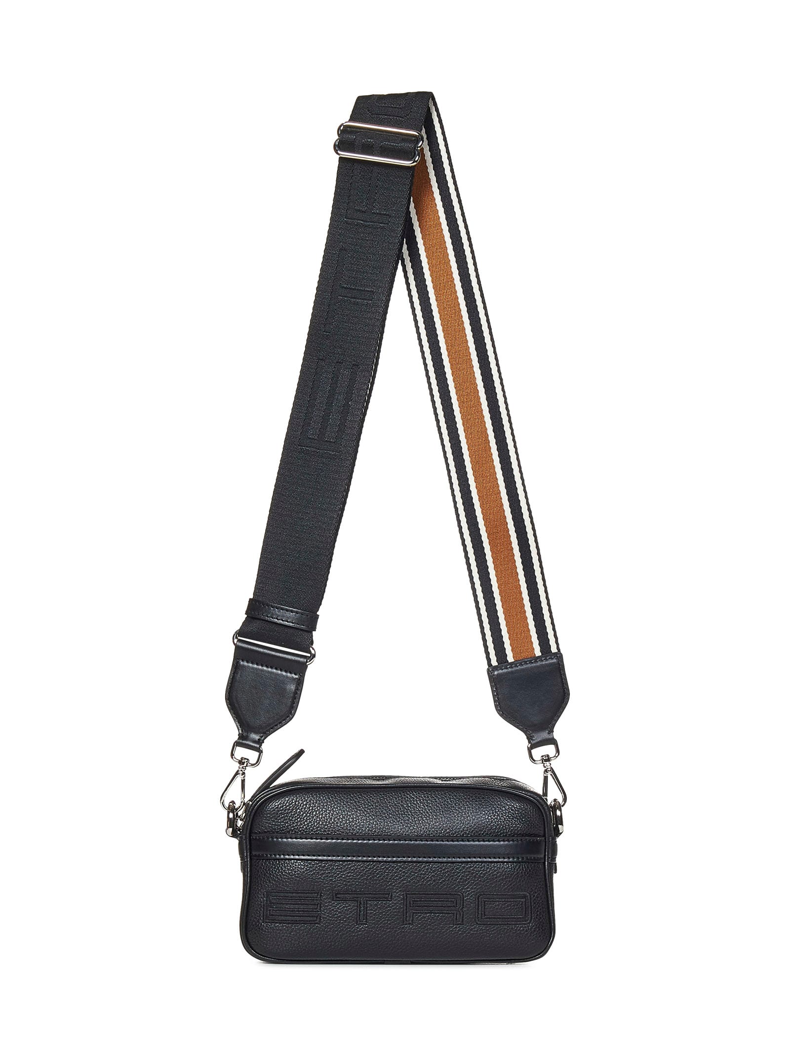 Shop Etro Shoulder Bag In Black