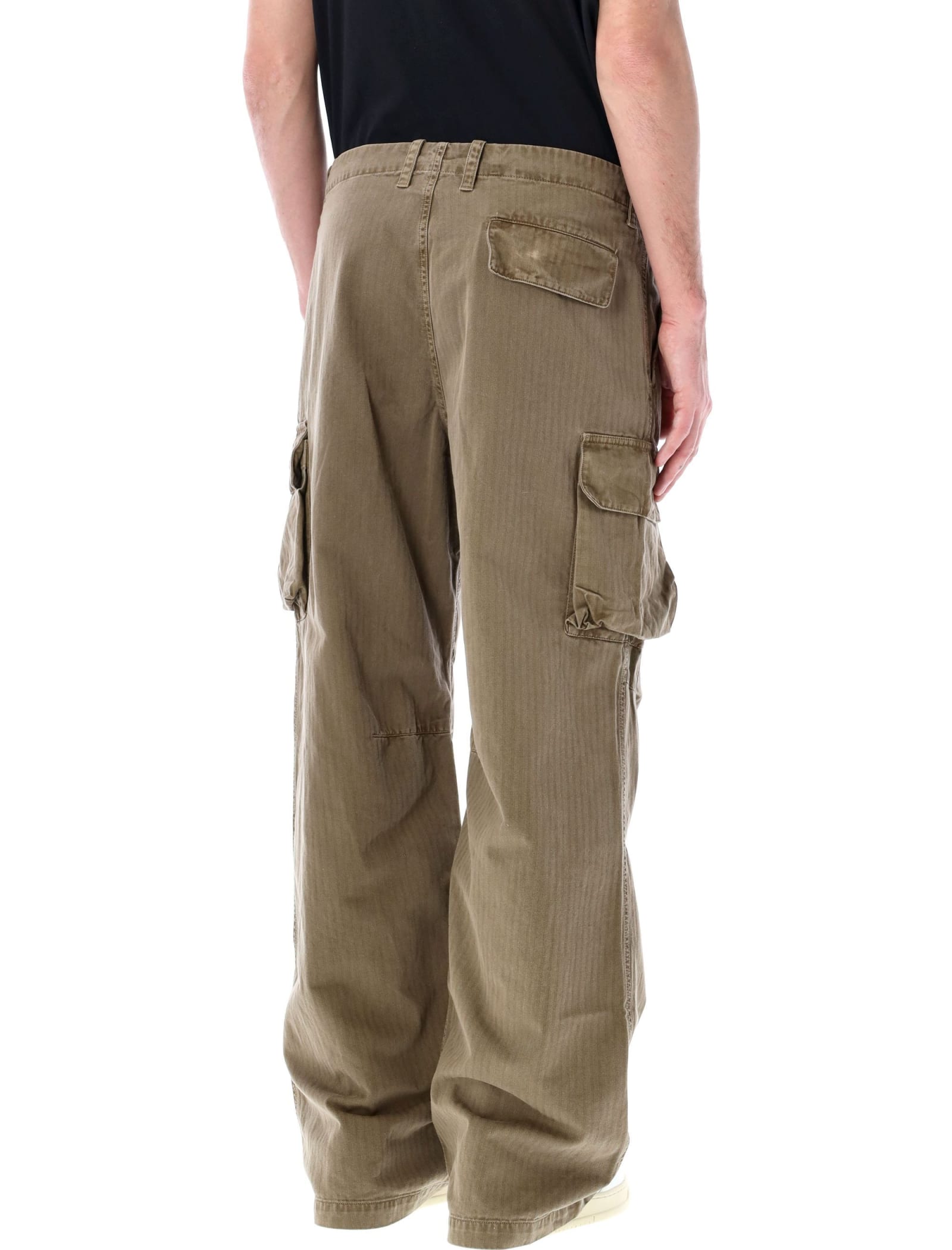 Shop Our Legacy Mount Cargo Pants In Olive