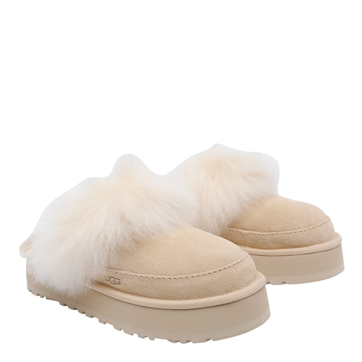 Ugg Disquette Sandcastle Slipper In Neutral