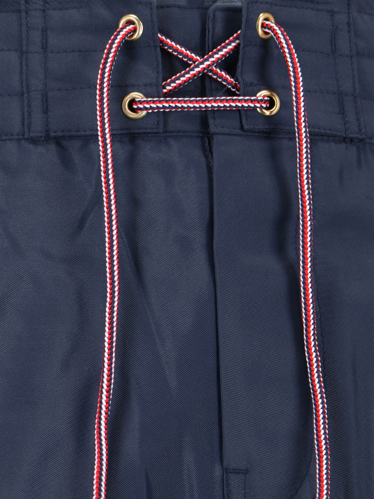 Shop Thom Browne 4-bar Swim Shorts In Navy