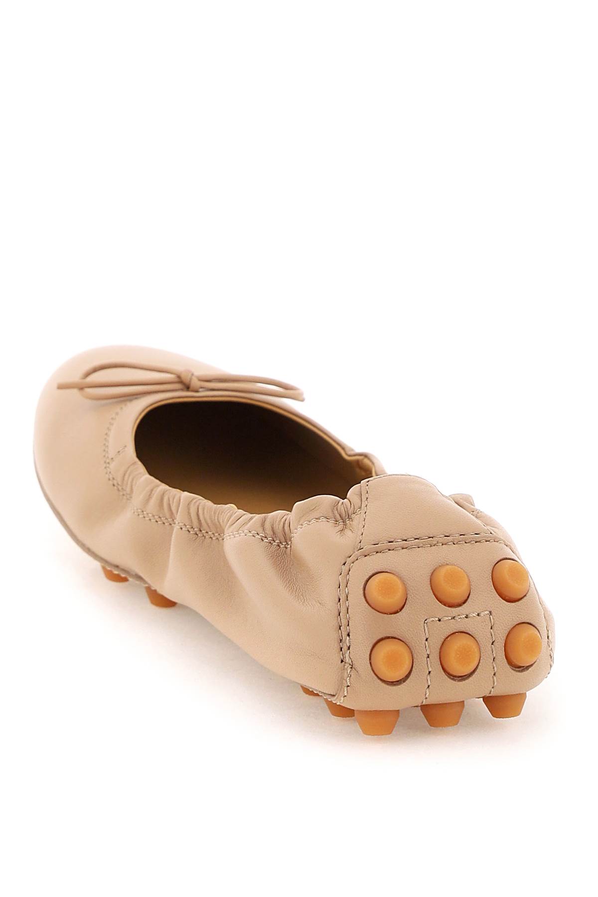 Tod's Women Des Gommini 76k Ballerinas In Pink