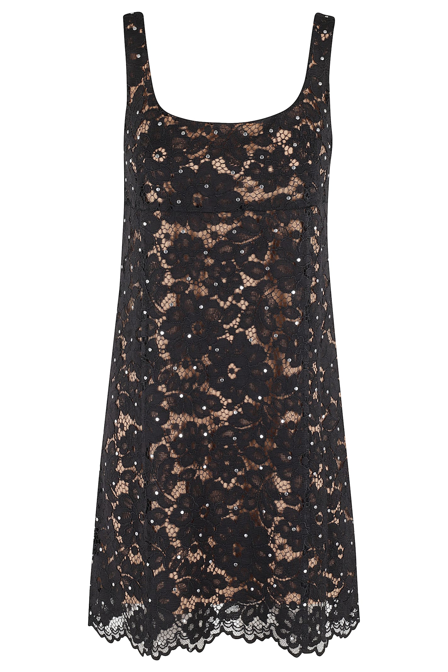 MICHAEL Michael Kors Lace Square Nk Mini Dress