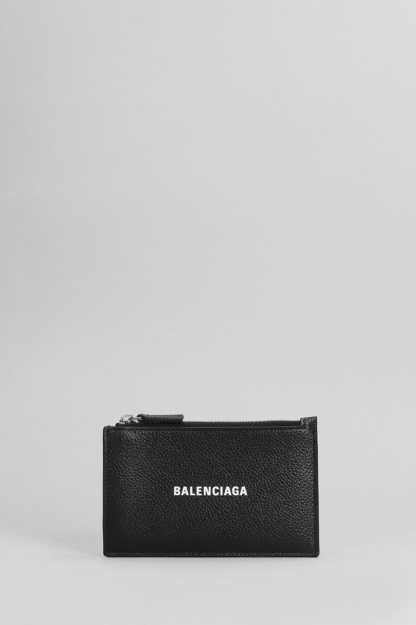 Shop Balenciaga Wallet In Black Leather