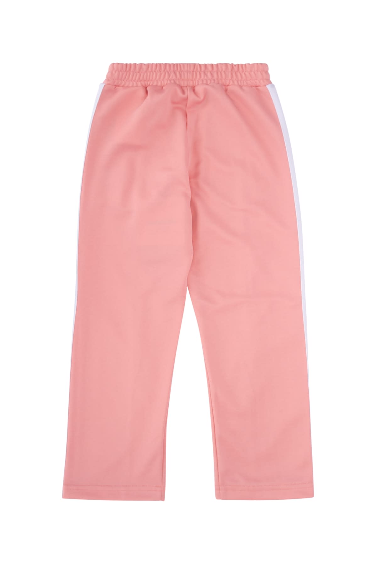 Palm Angels Kids' Pantalone In Pinkwhite