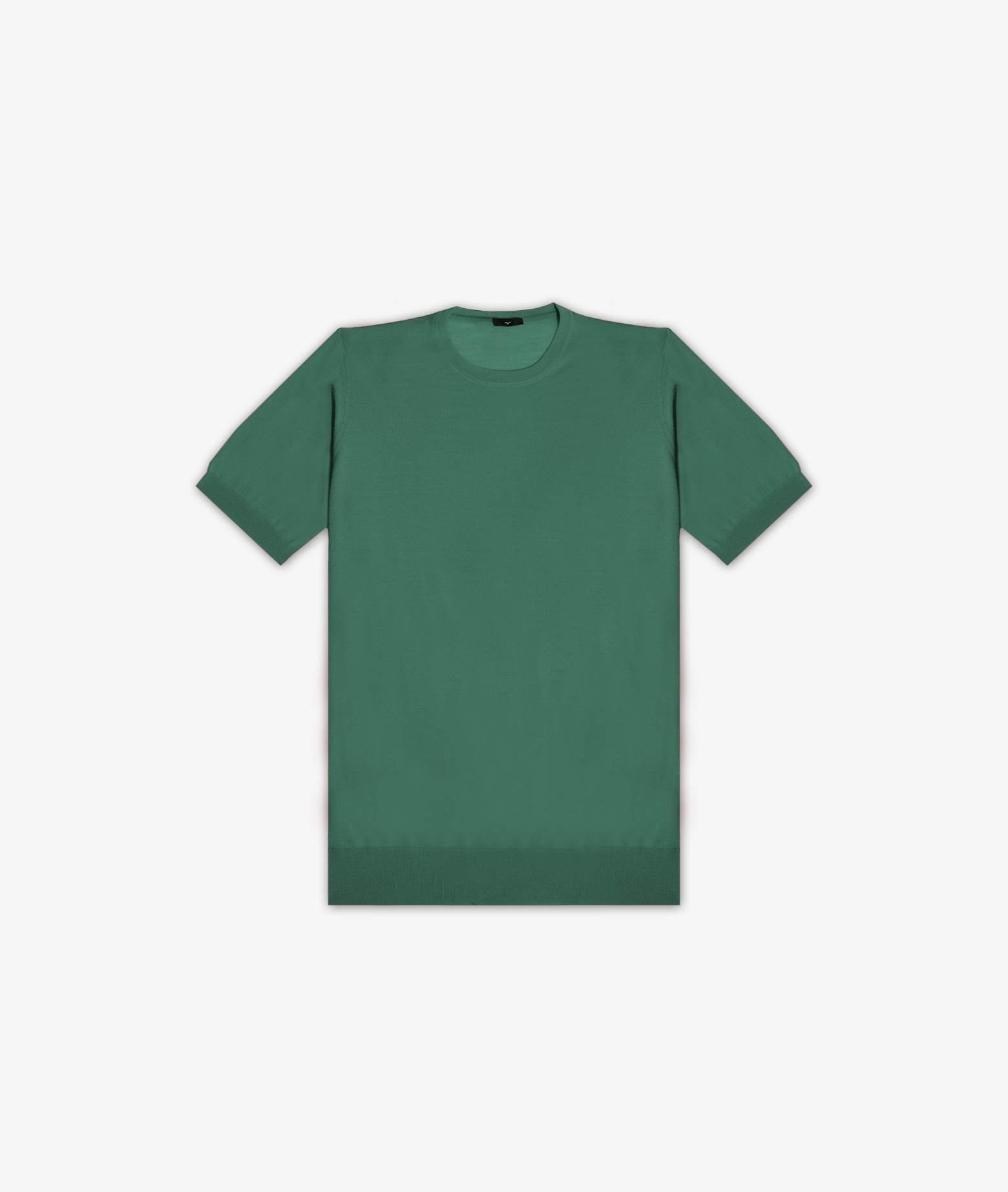 Shop Larusmiani Crewneck Roquebrune T-shirt In Green