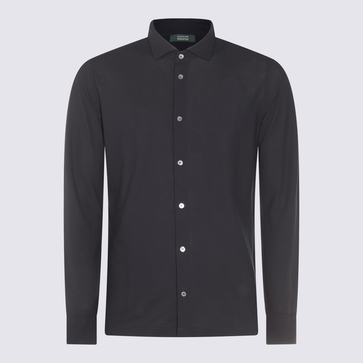 Dark Blue Cotton Shirt