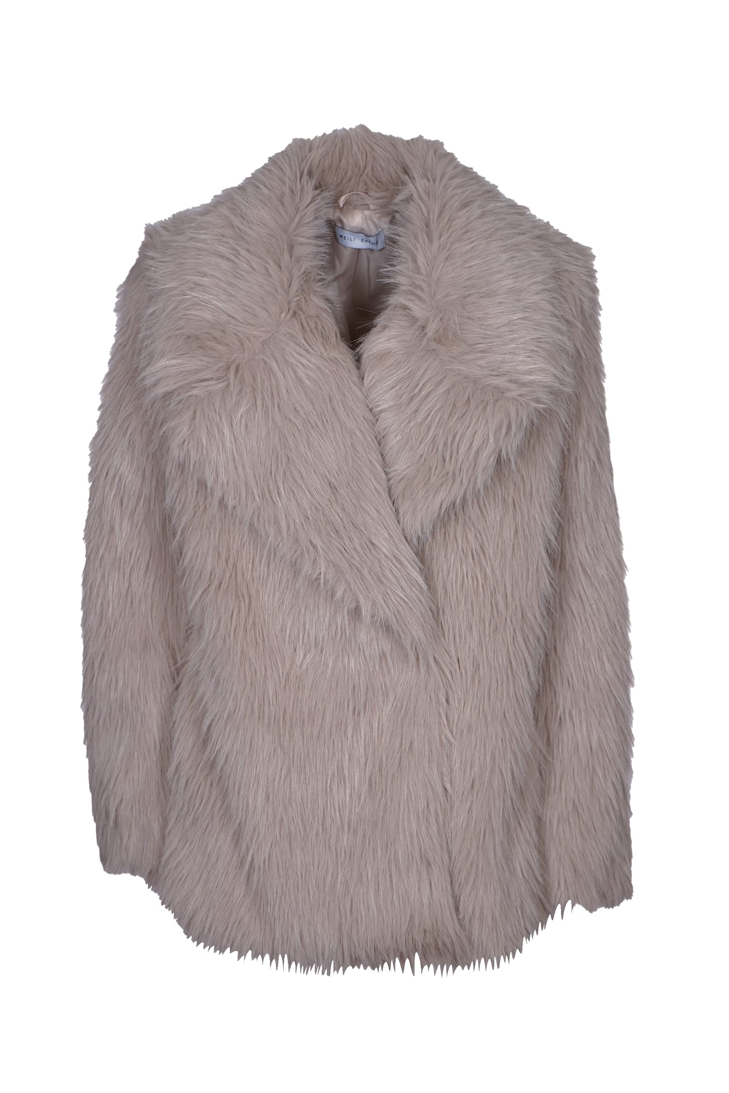 All-over Fur Applique Jacket