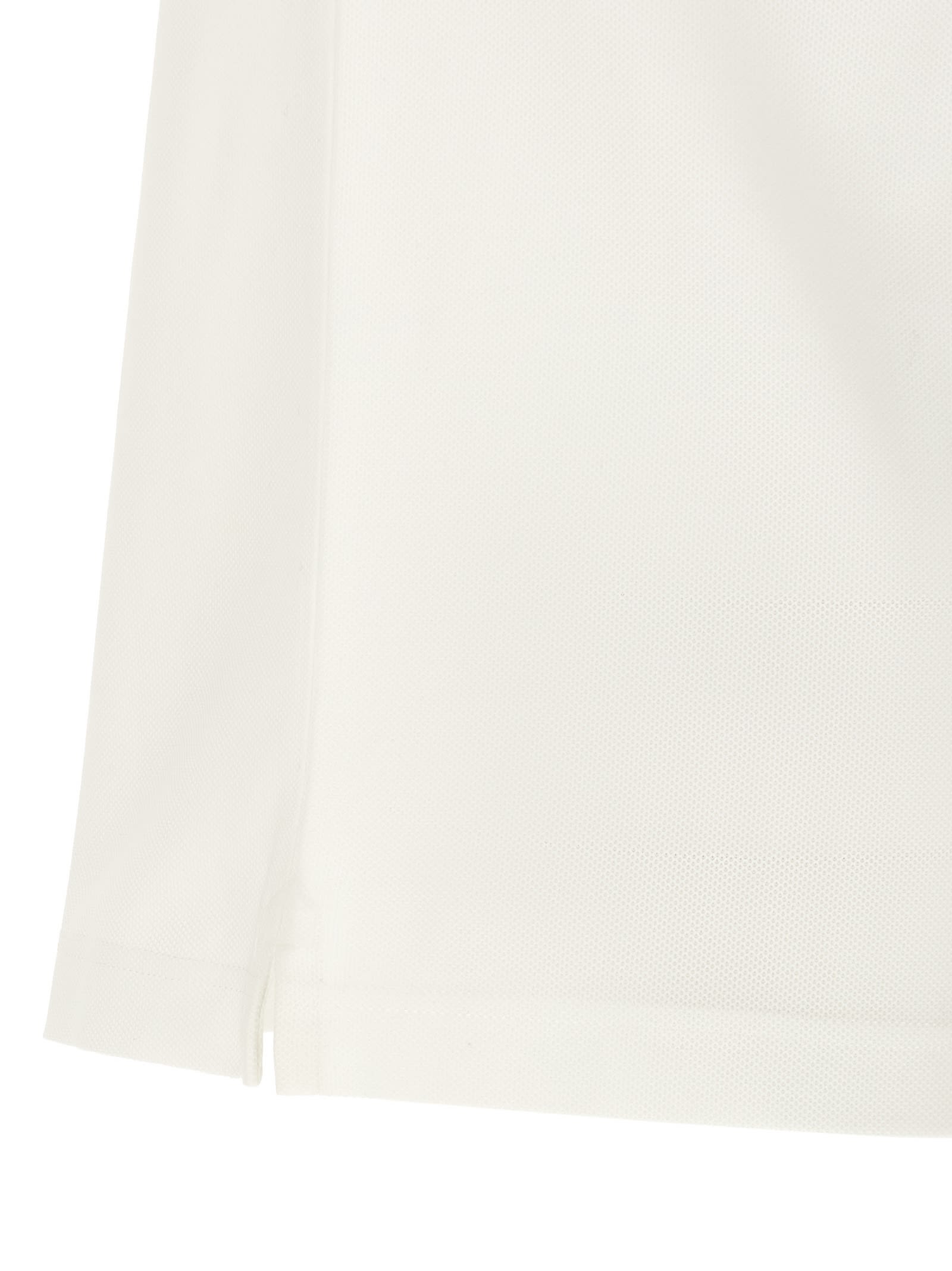 Burberry Polo Shirt Featuring Embroidery Ribbed Collar In Animal Print