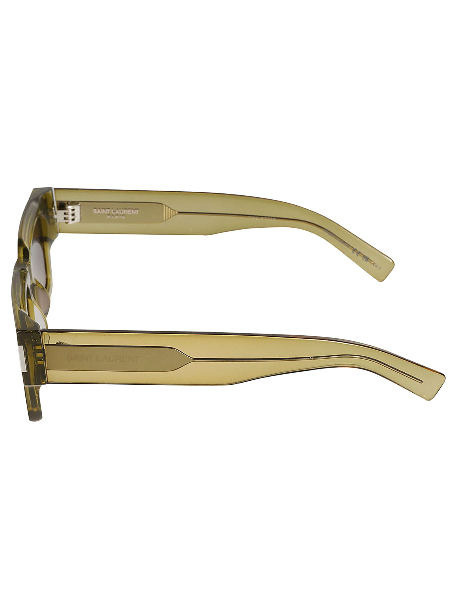 Saint Laurent Sl 572 Sunglasses In Green