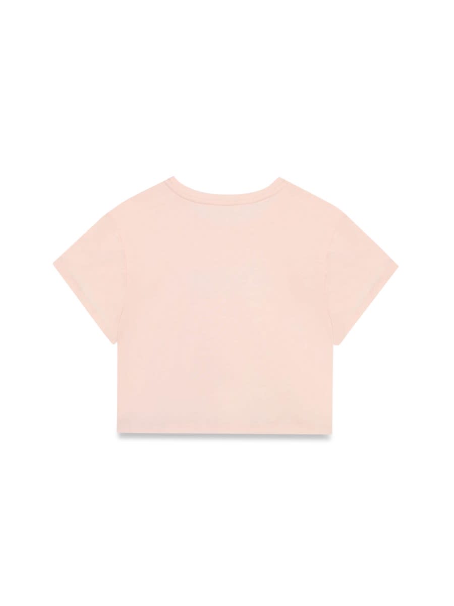 Shop Chloé Tee Shirt In Pink