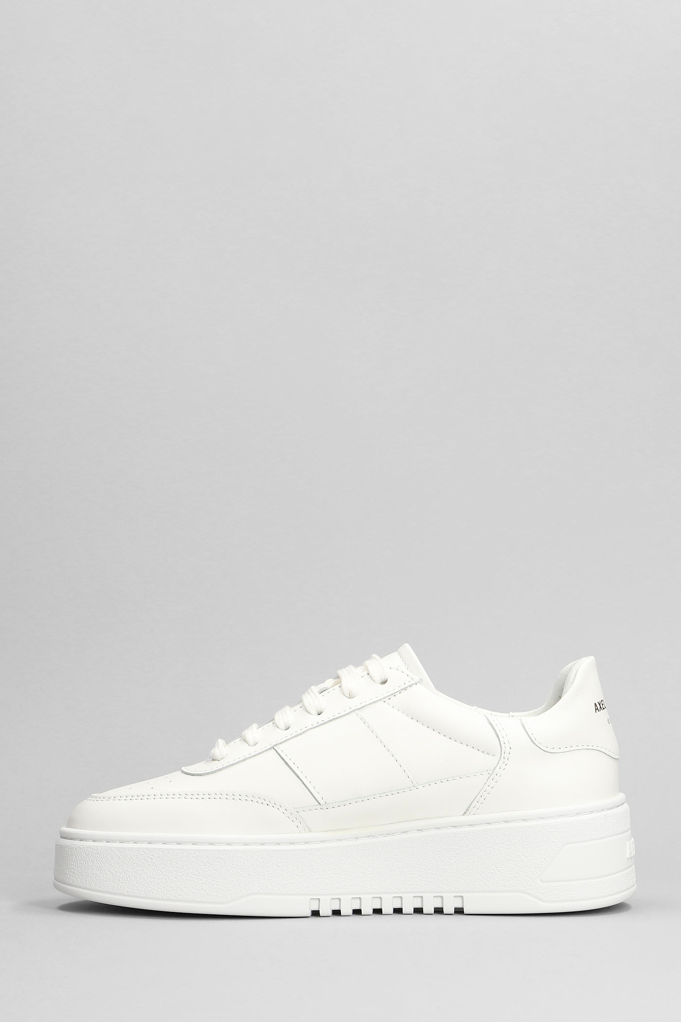 Shop Axel Arigato Orbit Vintage Sneakers In White Leather