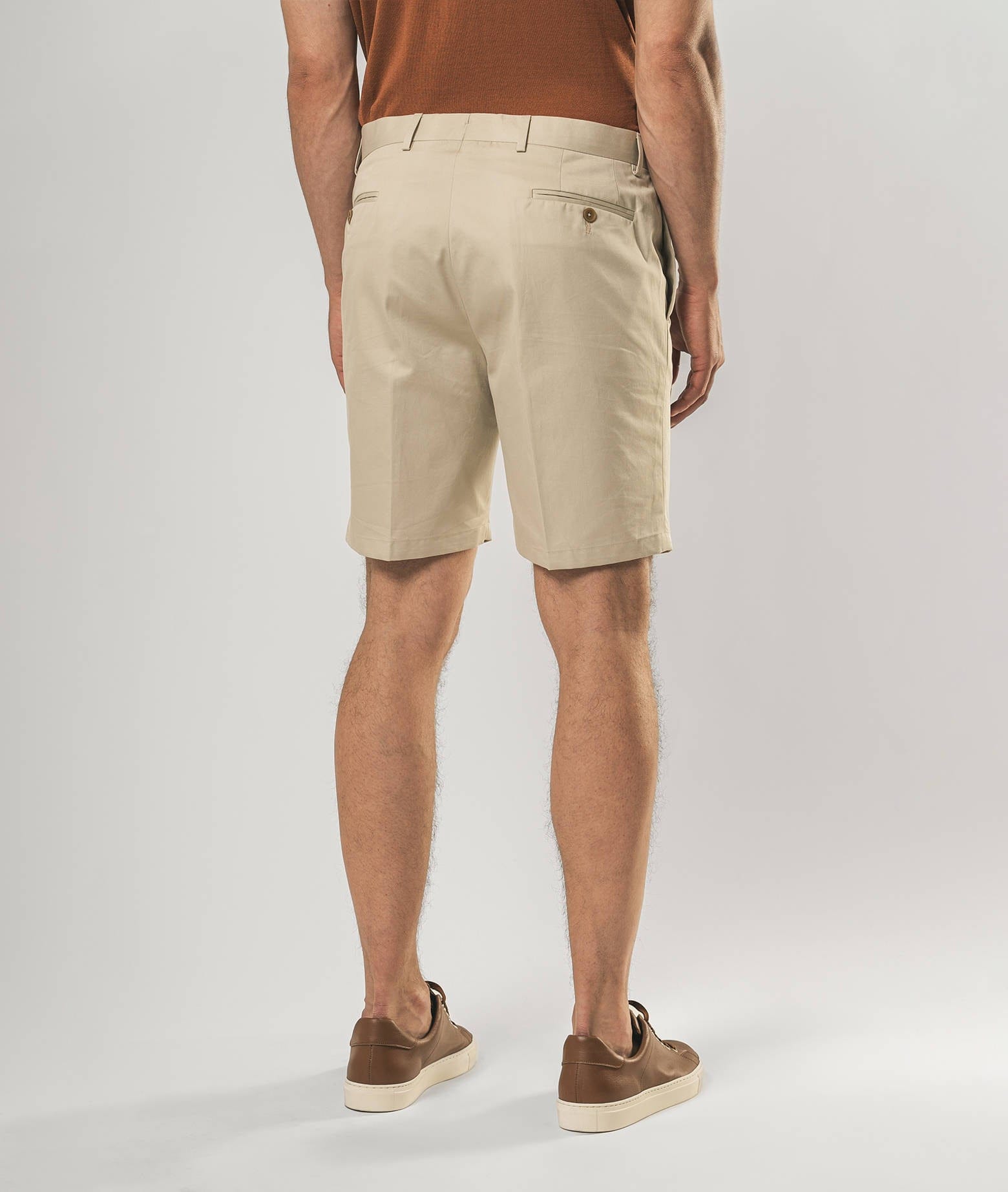 Shop Larusmiani Capriccioli Bermuda Shorts Shorts In Lightgray