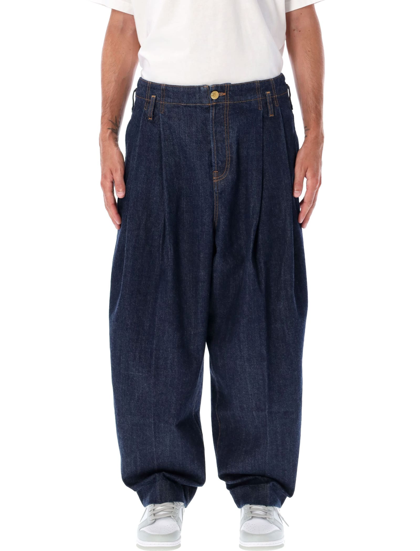 Shop Kenzo School Boy Fit Jeans In Blue