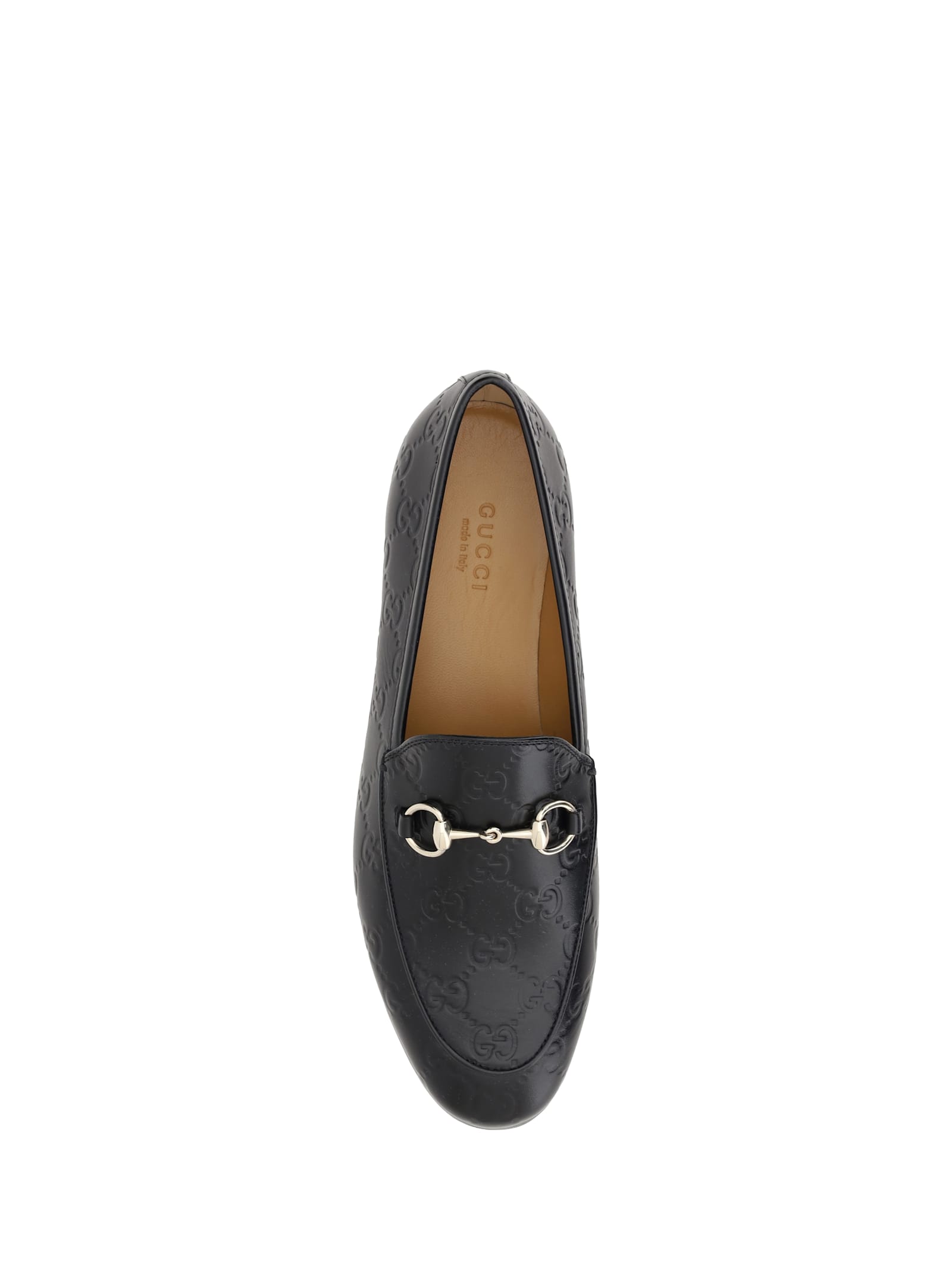 GUCCI LOGOED LOAFERS