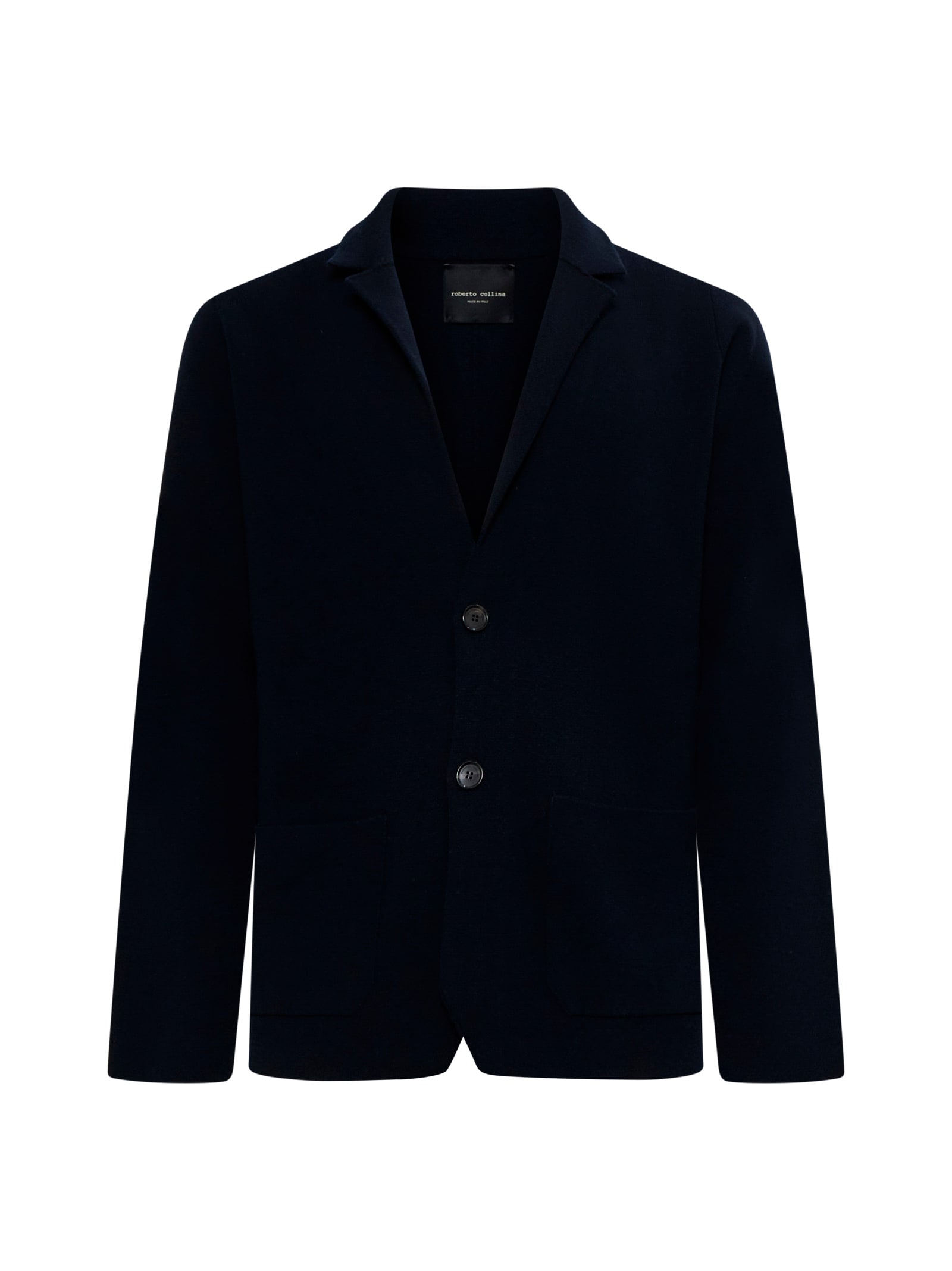 Shop Roberto Collina Blazer In Blue