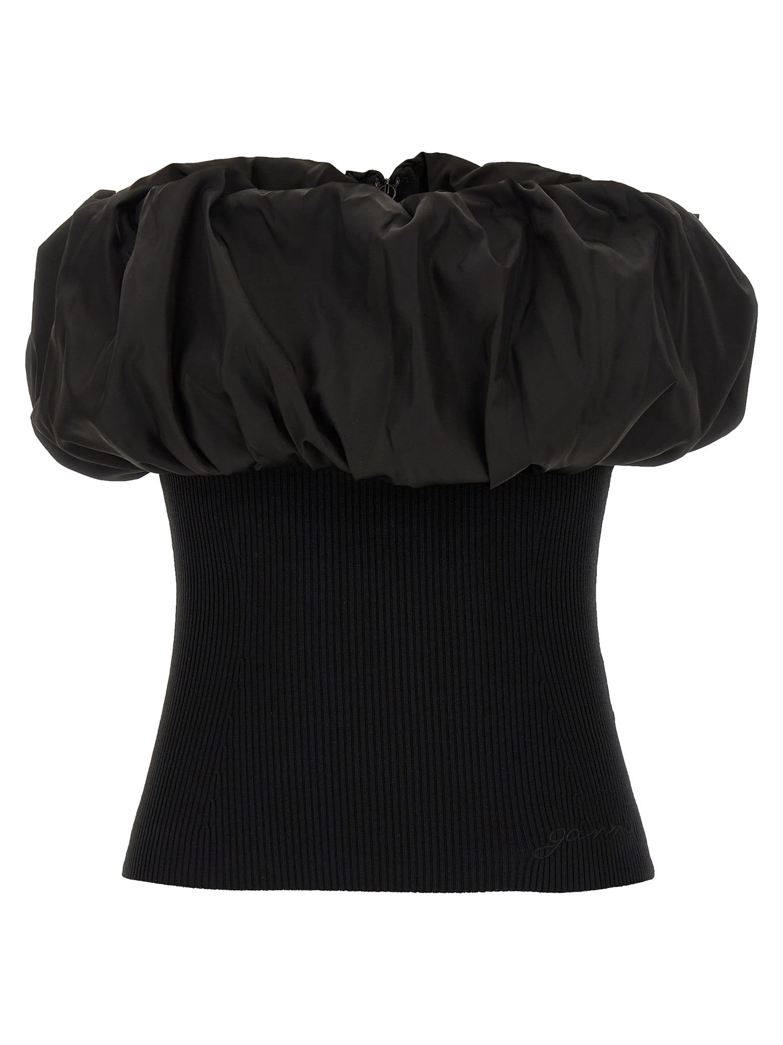melange Knit Top