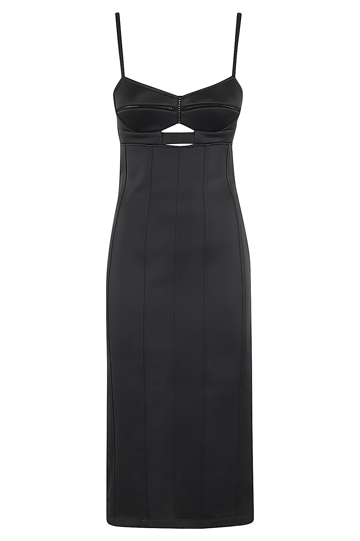 Shop Giovanni Bedin Midi Dress In Nero