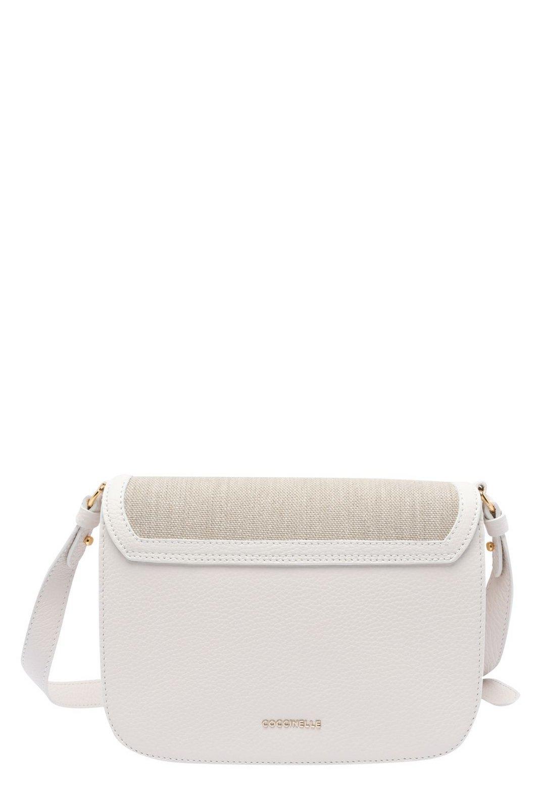 Shop Coccinelle C-me Foldover Top Small Shoulder Bag
