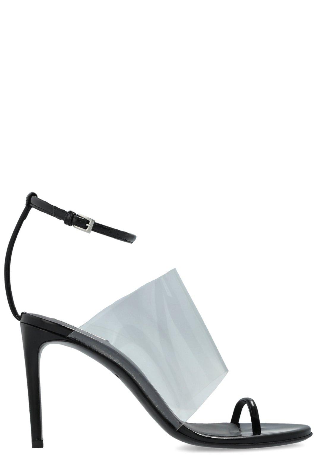Shop Alaïa Asymmetric Sandals